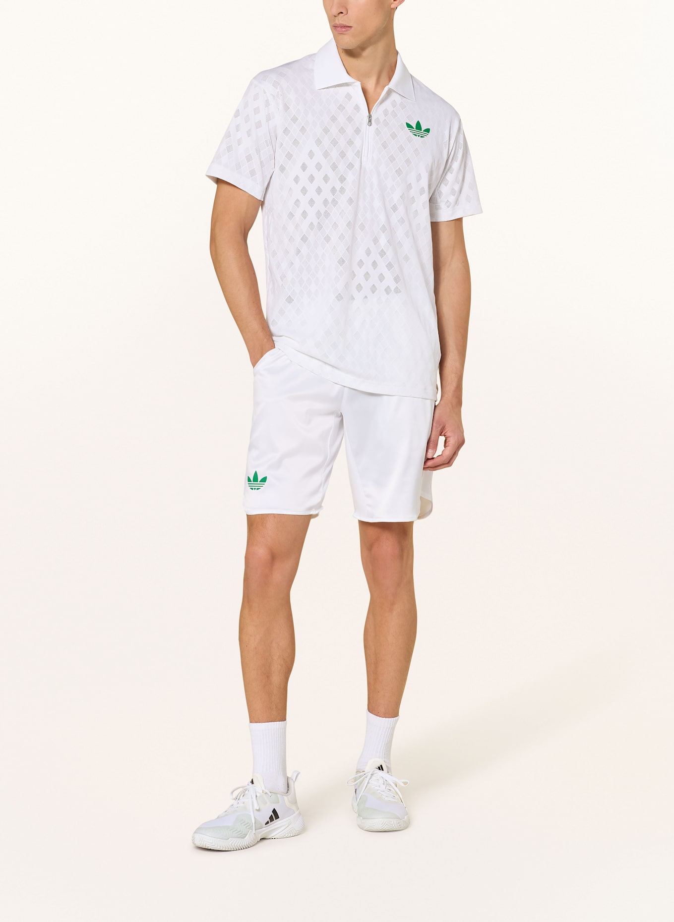adidas Tennisshorts TENNIS CLIMACOOL ERGO PRO: WEISS