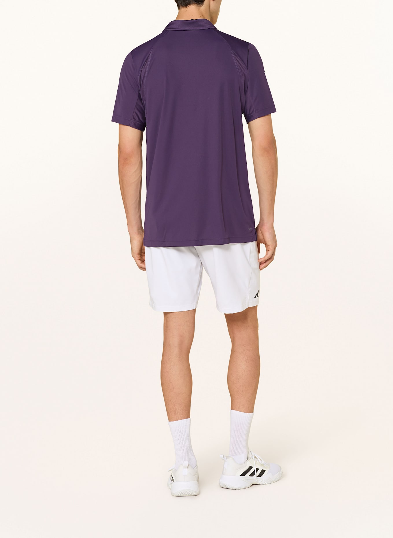 adidas Funktions-Poloshirt CLUB TENNIS 3-STRIPES: DUNKELLILA