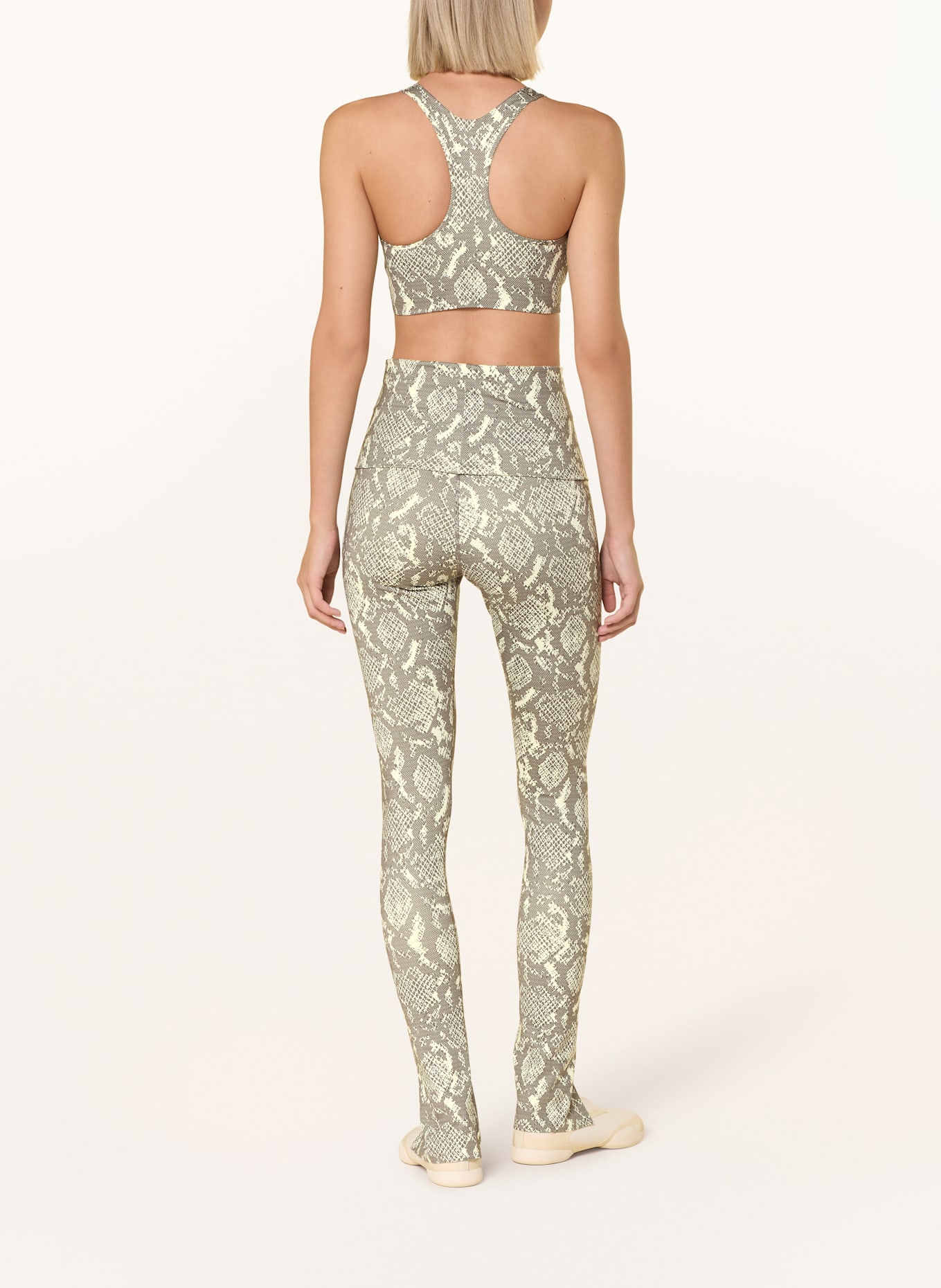 adidas by Stella McCartney Sport-BH ADIDAS BY STELLA MCCARTNEY mit Mesh: TAUPE / ECRU