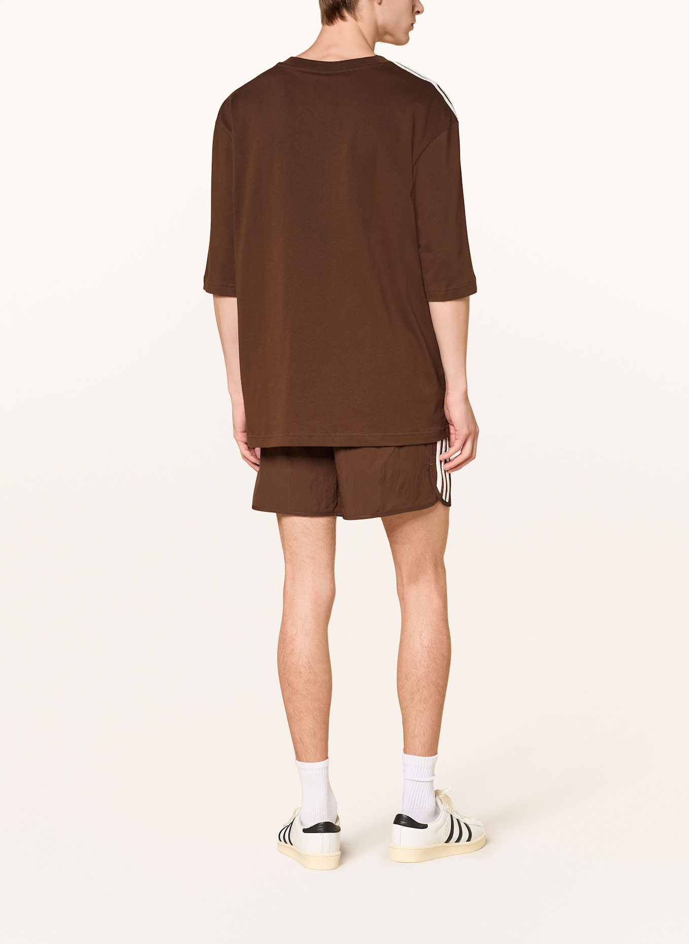 adidas Originals Shorts ADICOLOR CLASSICS SPRINTER: ECRU / BRAUN