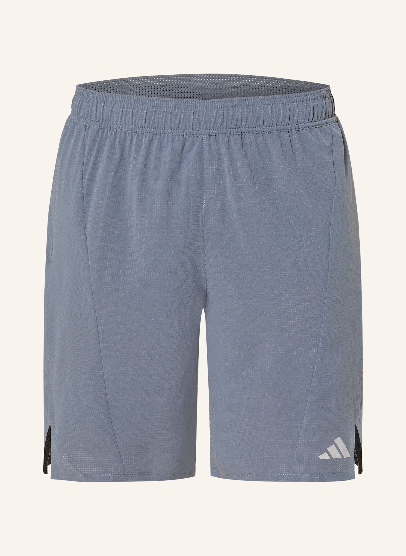 adidas Short d'entraînement DESIGNED FOR TRAINING HEAT.RDY HIIT: BLEU GRIS
