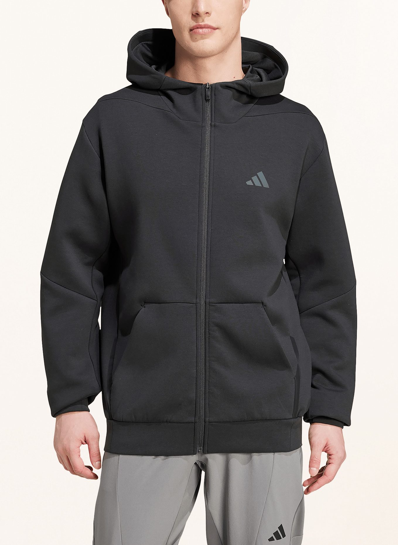 adidas Kurtka treningowa D4T: CZARNY
