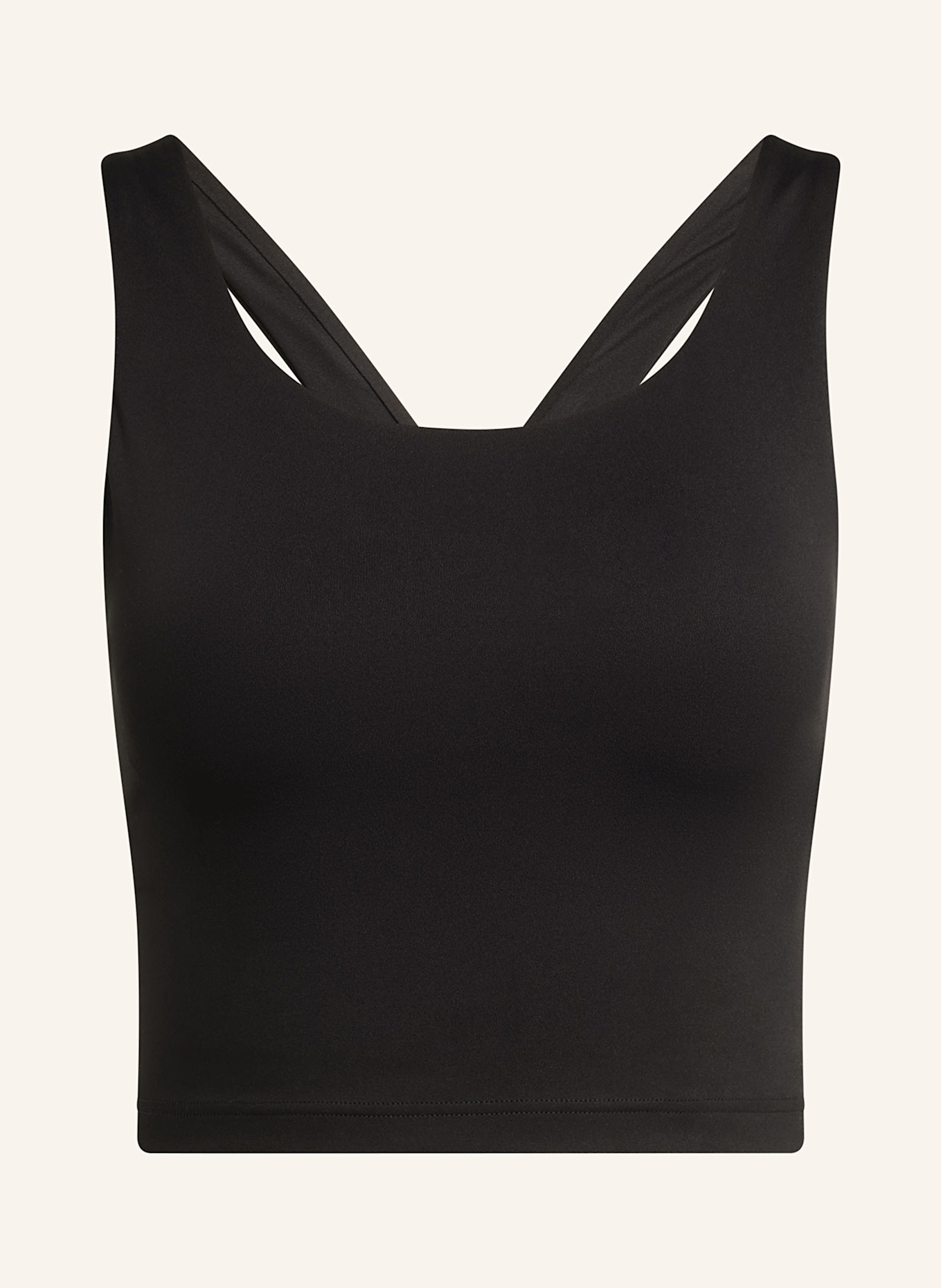 adidas adidas All Me Medium Support Sport-BH-Tanktop: SCHWARZ