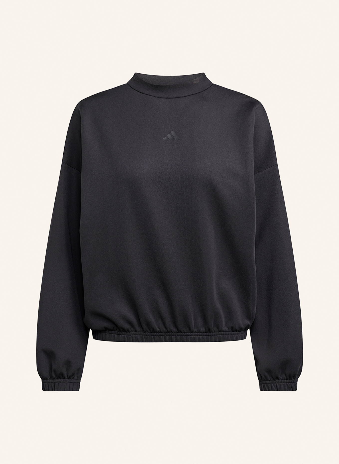adidas Sweatshirt MOTION ESSENTIALS COVER UP: SCHWARZ
