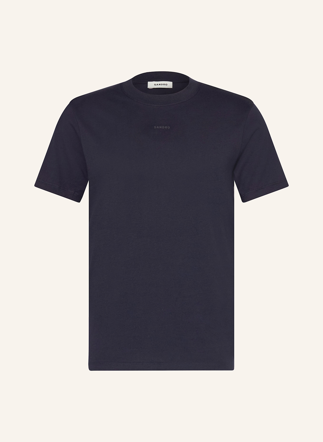 SANDRO T-Shirt: DUNKELBLAU