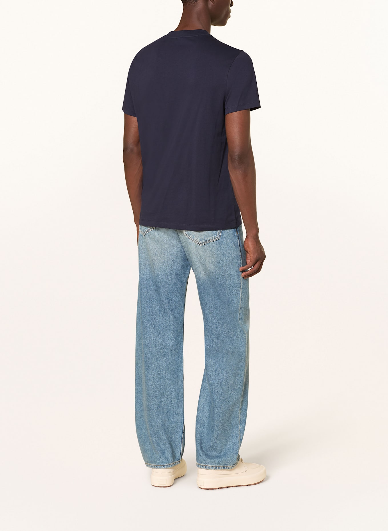 SANDRO T-Shirt: DUNKELBLAU