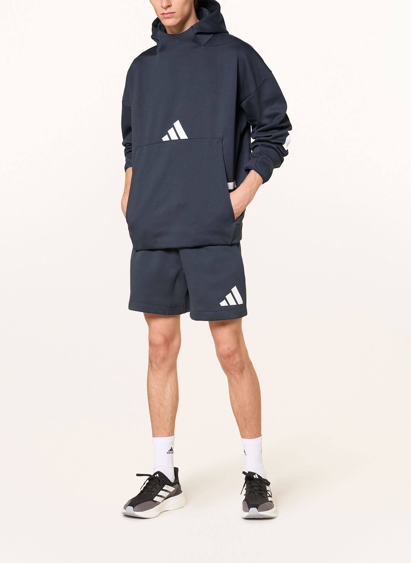 adidas Hoodie Z.N.E.: DARK BLUE