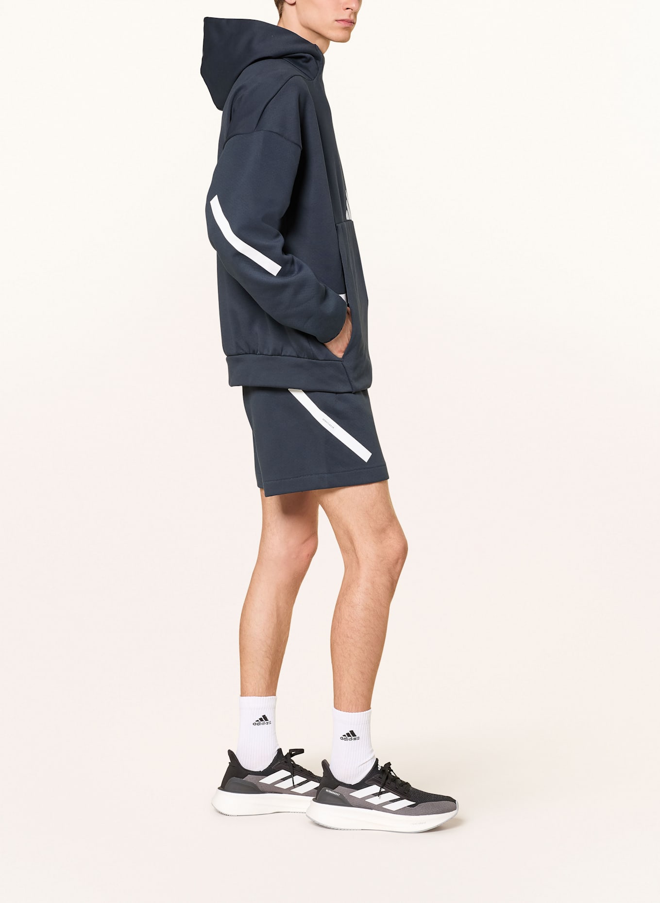 adidas Hoodie Z.N.E.: DARK BLUE