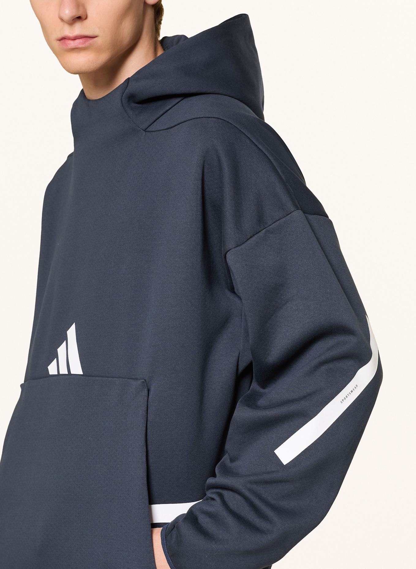 adidas Hoodie Z.N.E.: DARK BLUE