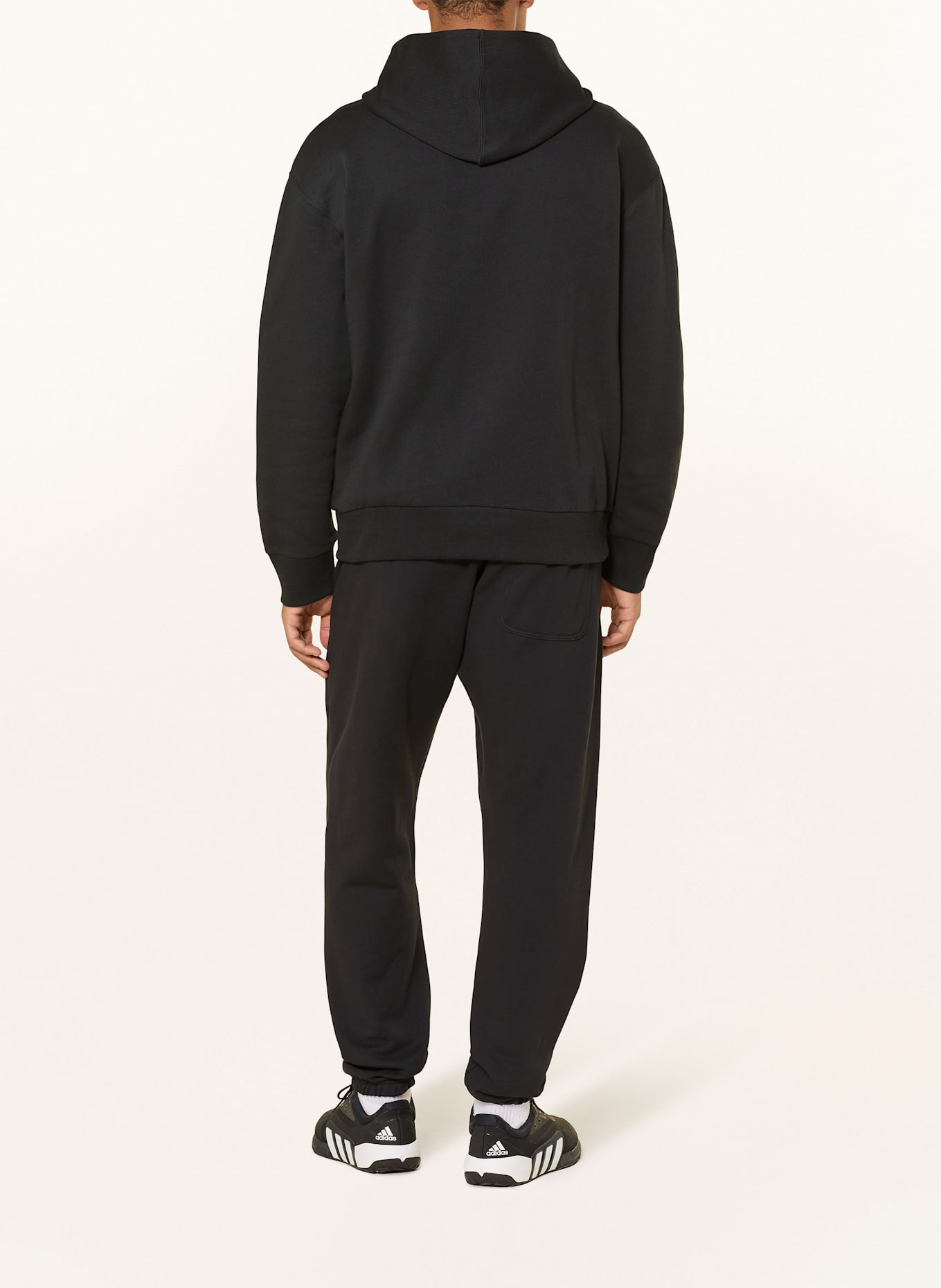 adidas adidas career website 2017 youtube oversize ALL SZN FRENCH TERRY: CZARNY