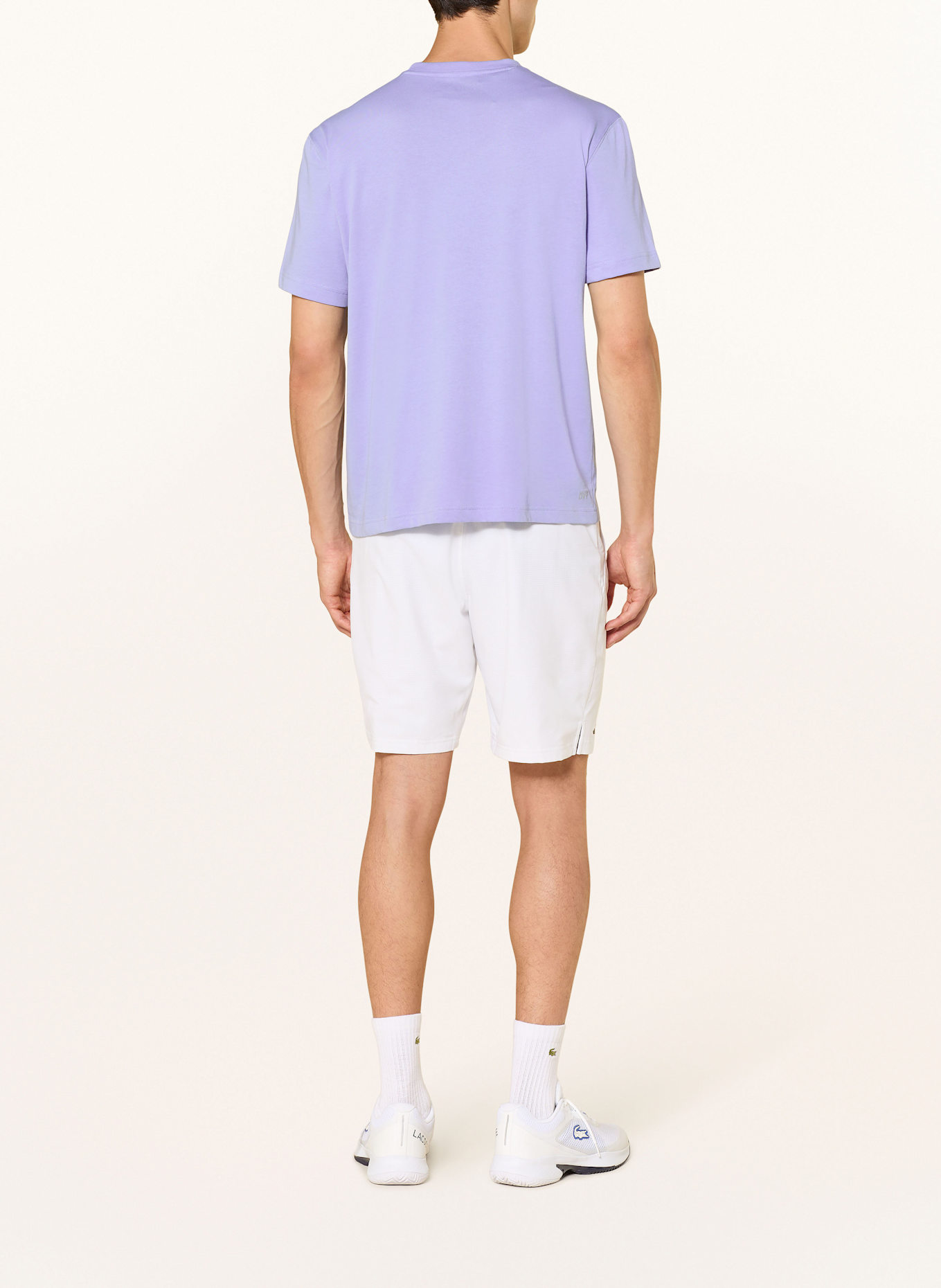 LACOSTE T-Shirt: HELLLILA