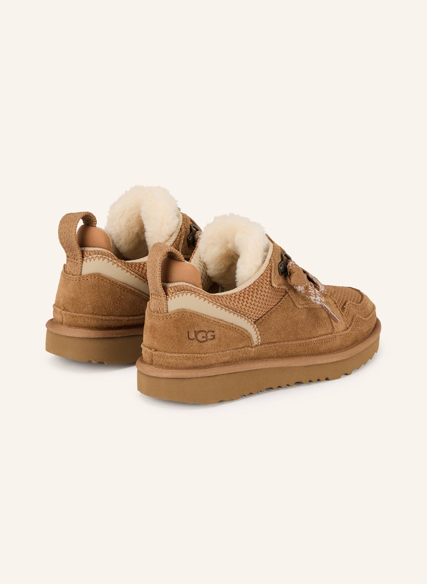 UGG Sneaker LOWMEL: COGNAC / WEISS