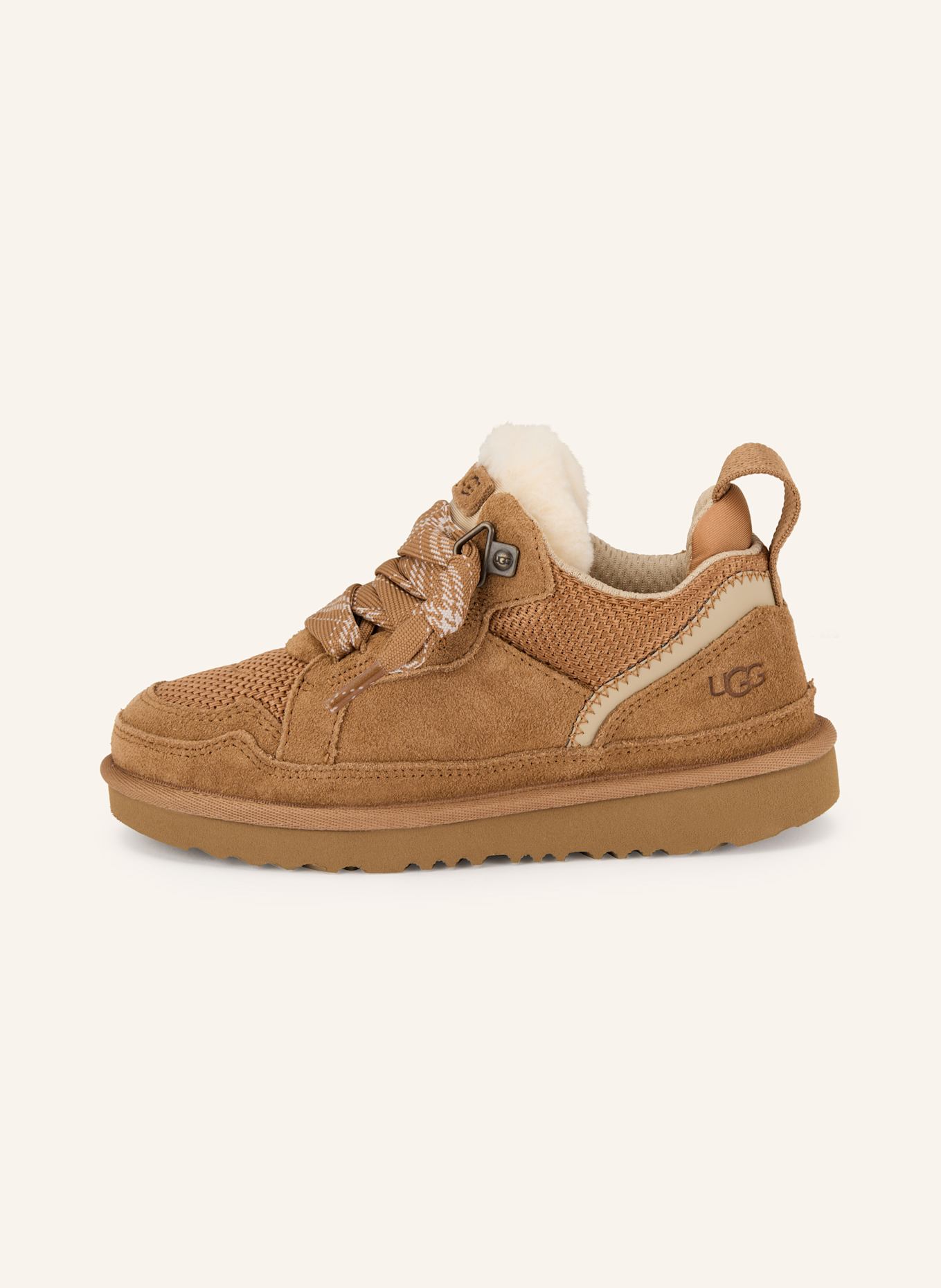 UGG Sneaker LOWMEL: COGNAC / WEISS