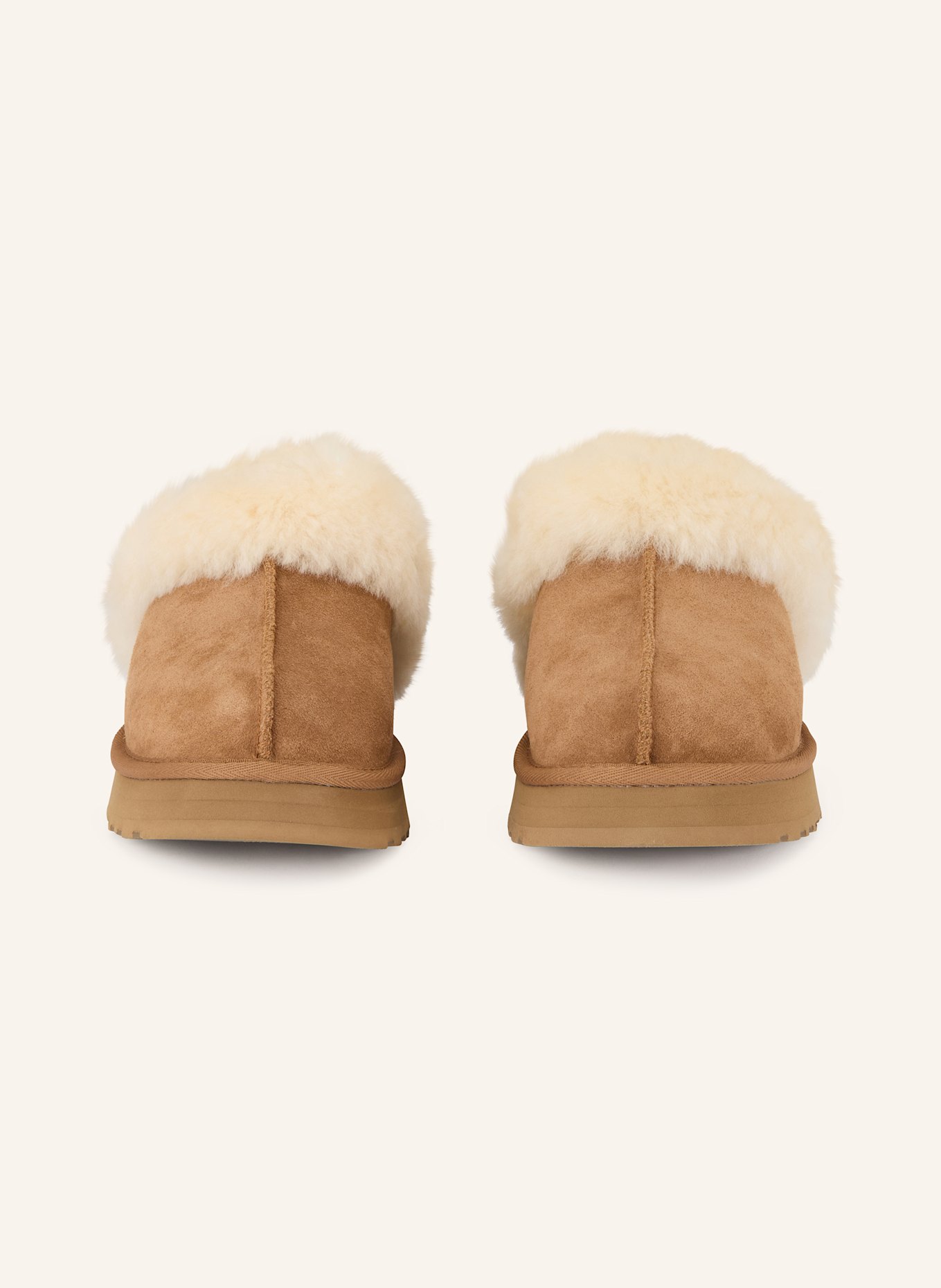 UGG Pantoletten DISQUETTE: COGNAC / ECRU