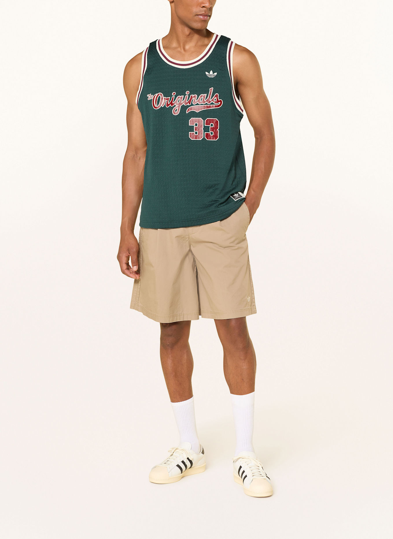 adidas Tanktop BASKETBALL JERSEY: GRÜN