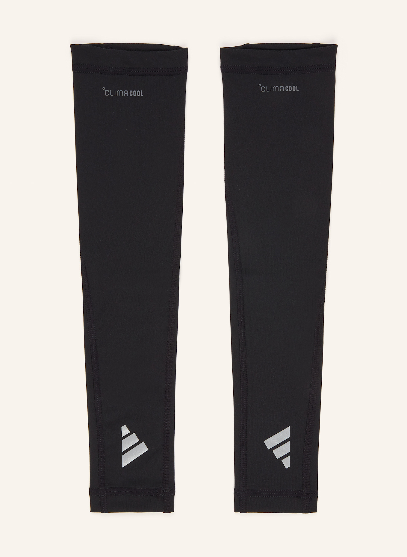 adidas Armlinge CLIMACOOL: BLACK/REFSIL
