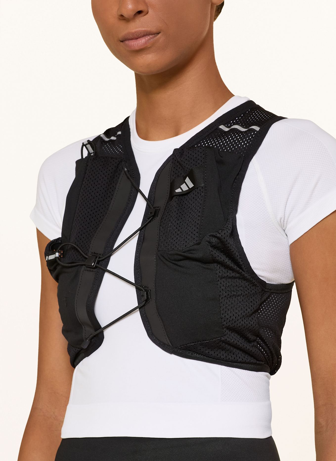 adidas Laufweste CLIMACOOL: SCHWARZ