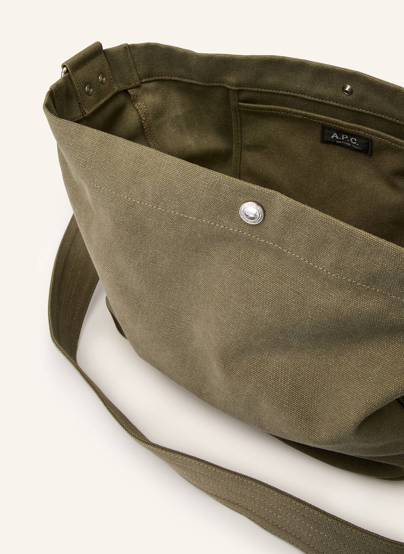 A.P.C. Crossbody bag: OLIVE