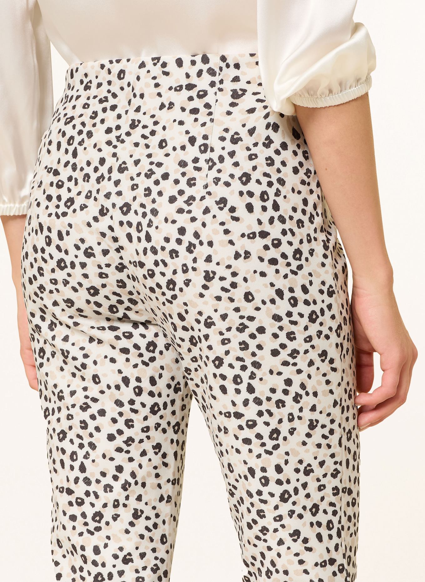 MARC CAIN Hose SOFIA: 112 bright ecru