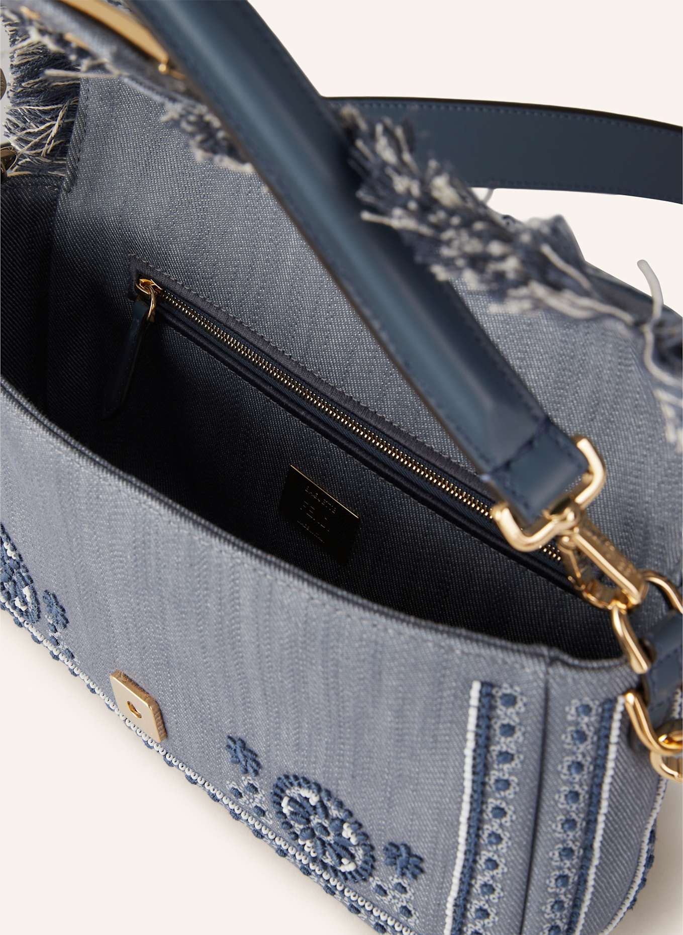 FENDI Crossbody bag BAGUETTE: BLUE