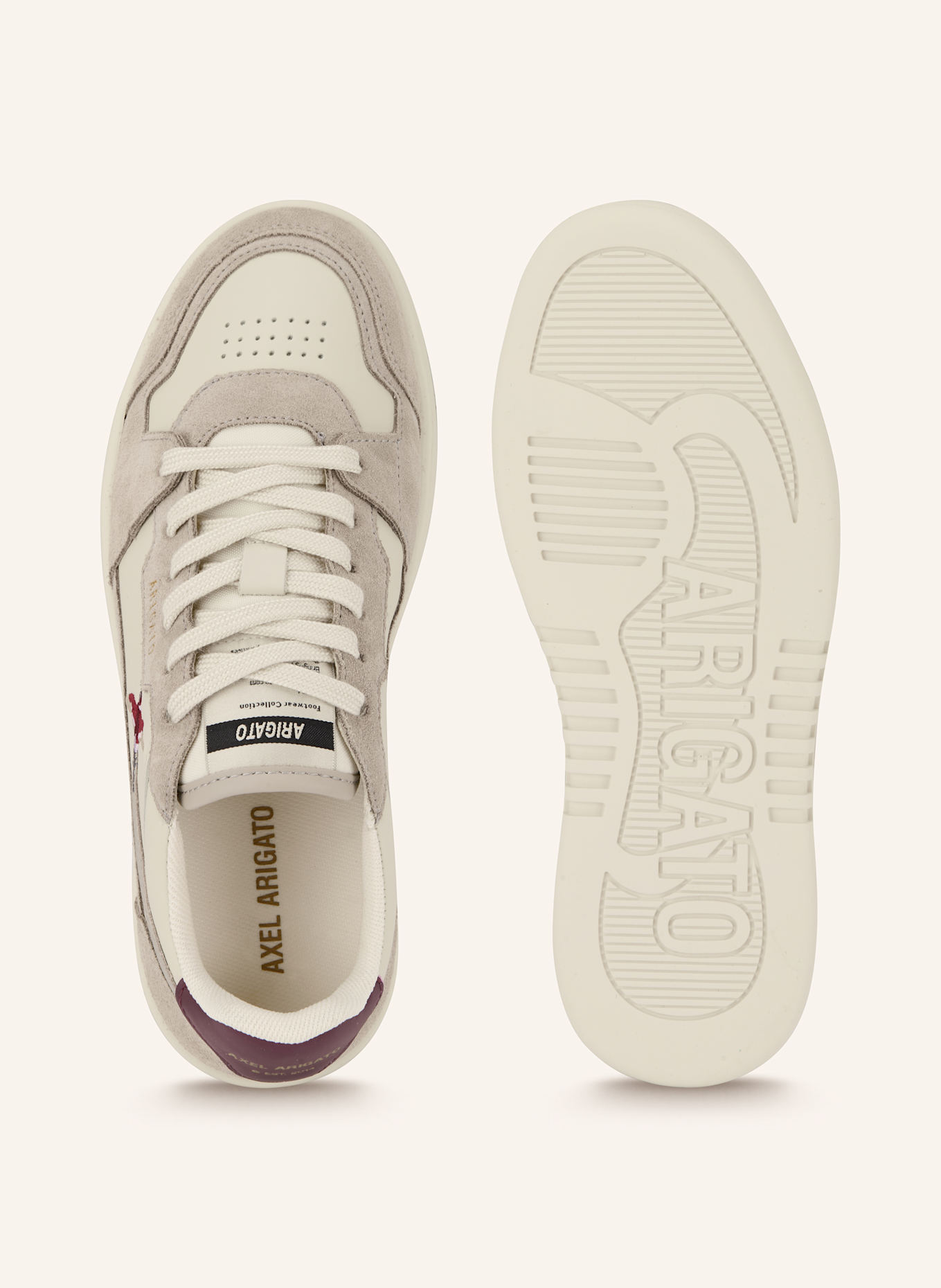 AXEL ARIGATO Sneakers DICE LO BEE BIRD: PURPLE / CREAM / LIGHT GRAY
