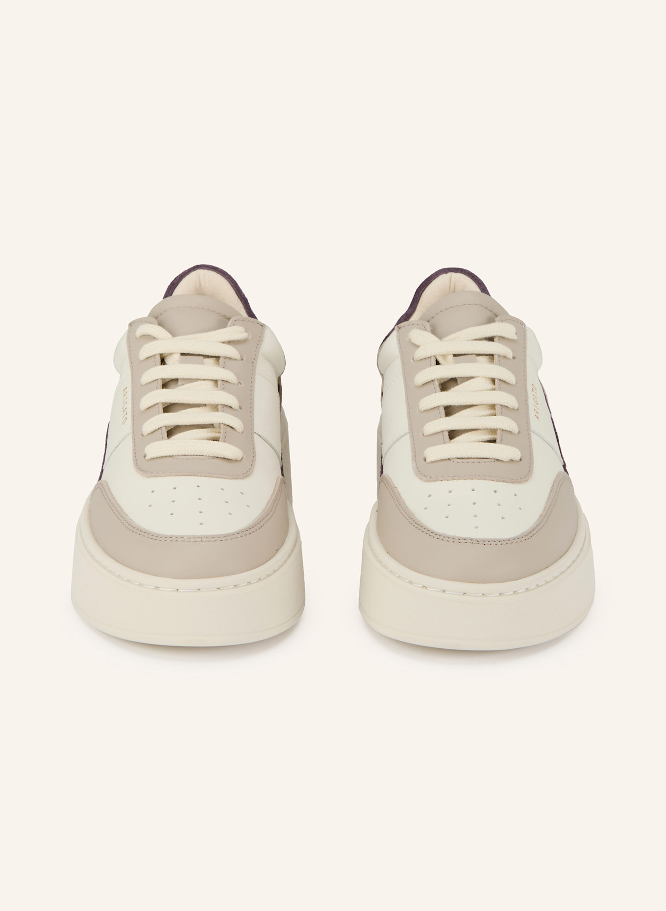 AXEL ARIGATO Sneaker ORBIT VINTAGE: ECRU/ DUNKELBRAUN/ HELLGRAU