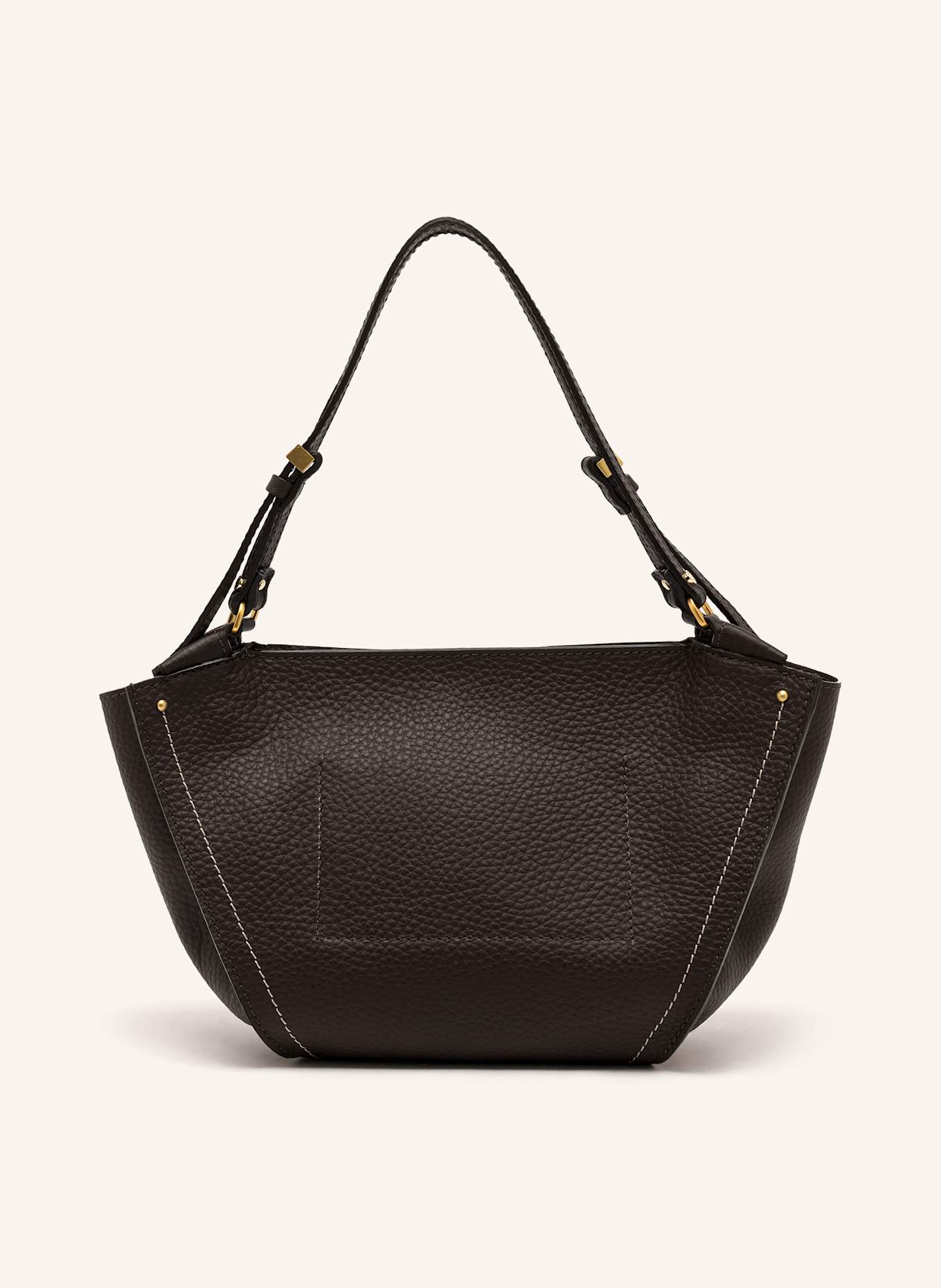 GIANNI CHIARINI Torba shopper BLOOM: CIEMNOBRĄZOWY