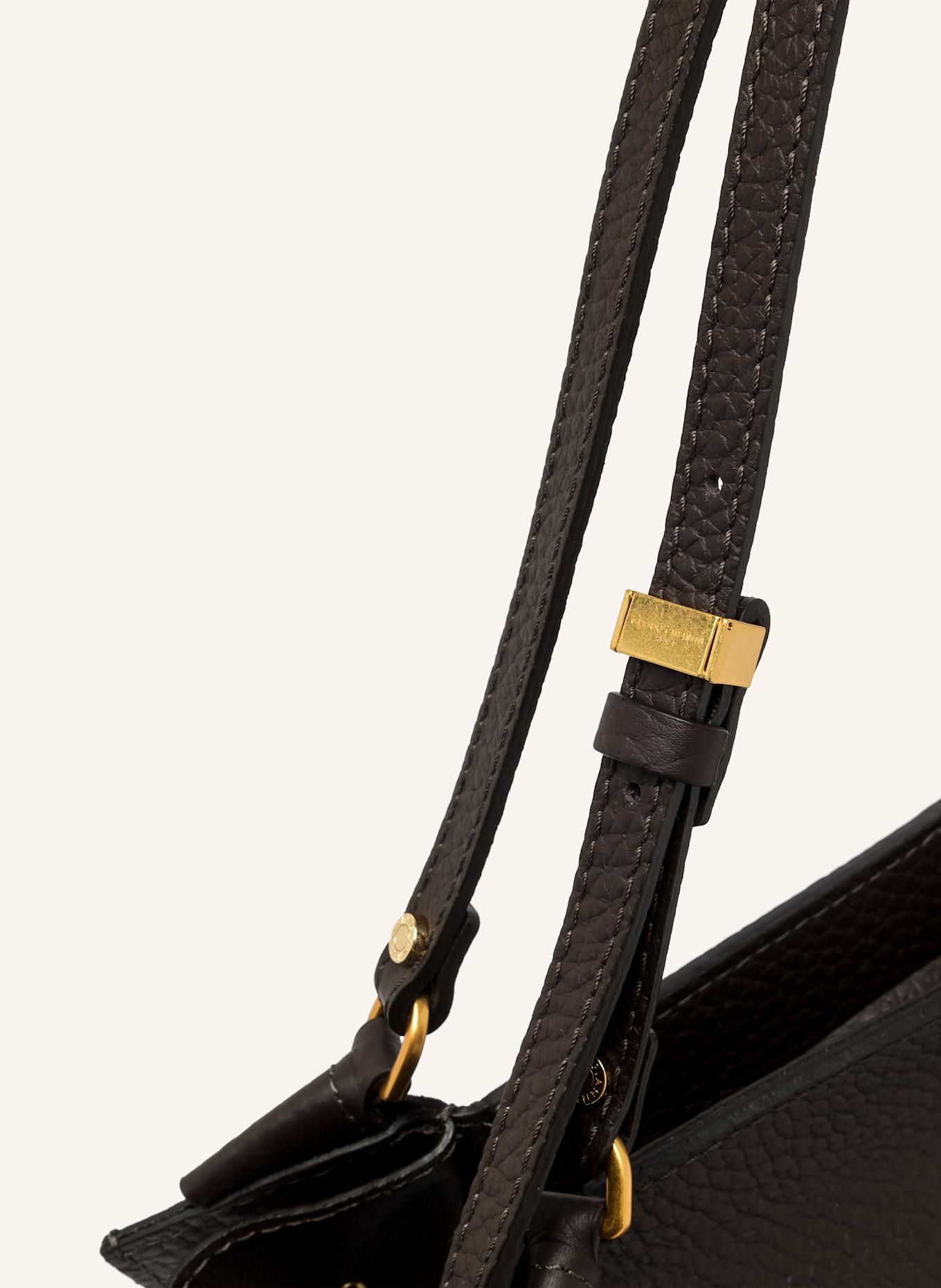 GIANNI CHIARINI Torba shopper BLOOM: CIEMNOBRĄZOWY