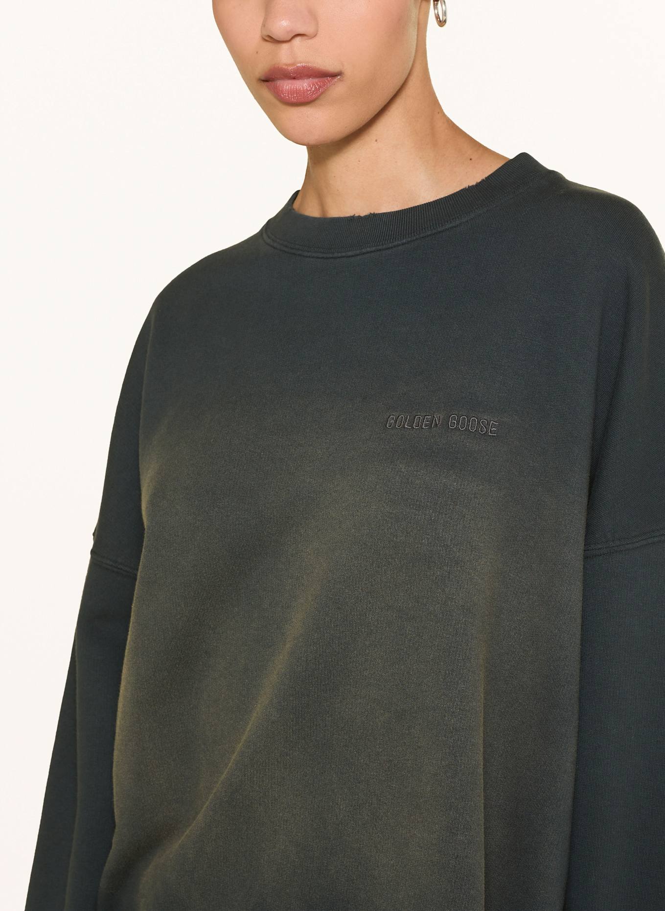 GOLDEN GOOSE Sweatshirt JORUNEY: SCHWARZ