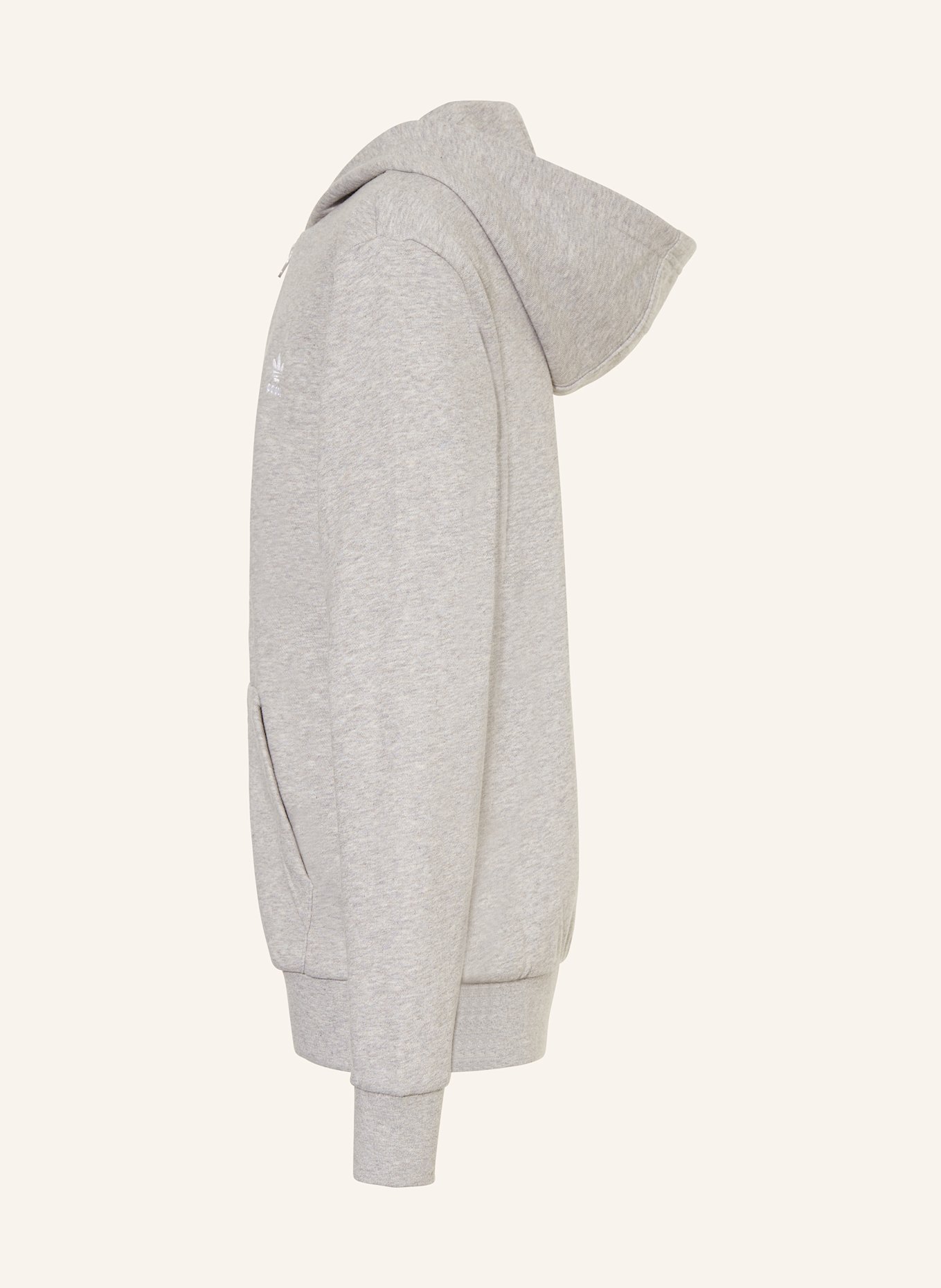 adidas hours Originals Bluza rozpinana FULL ZIP HOODIE: SZARY