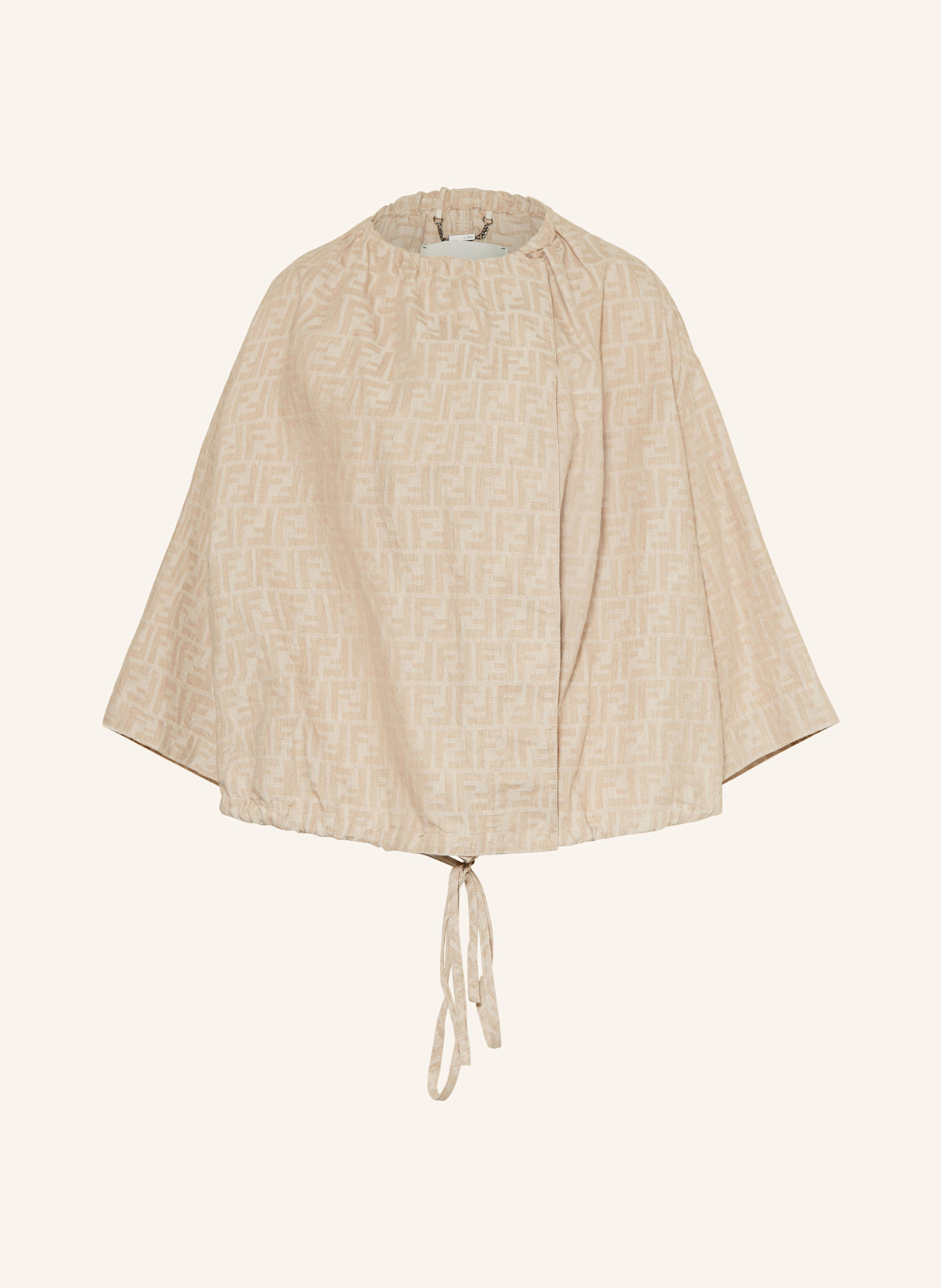 FENDI Jacke: HELLBRAUN