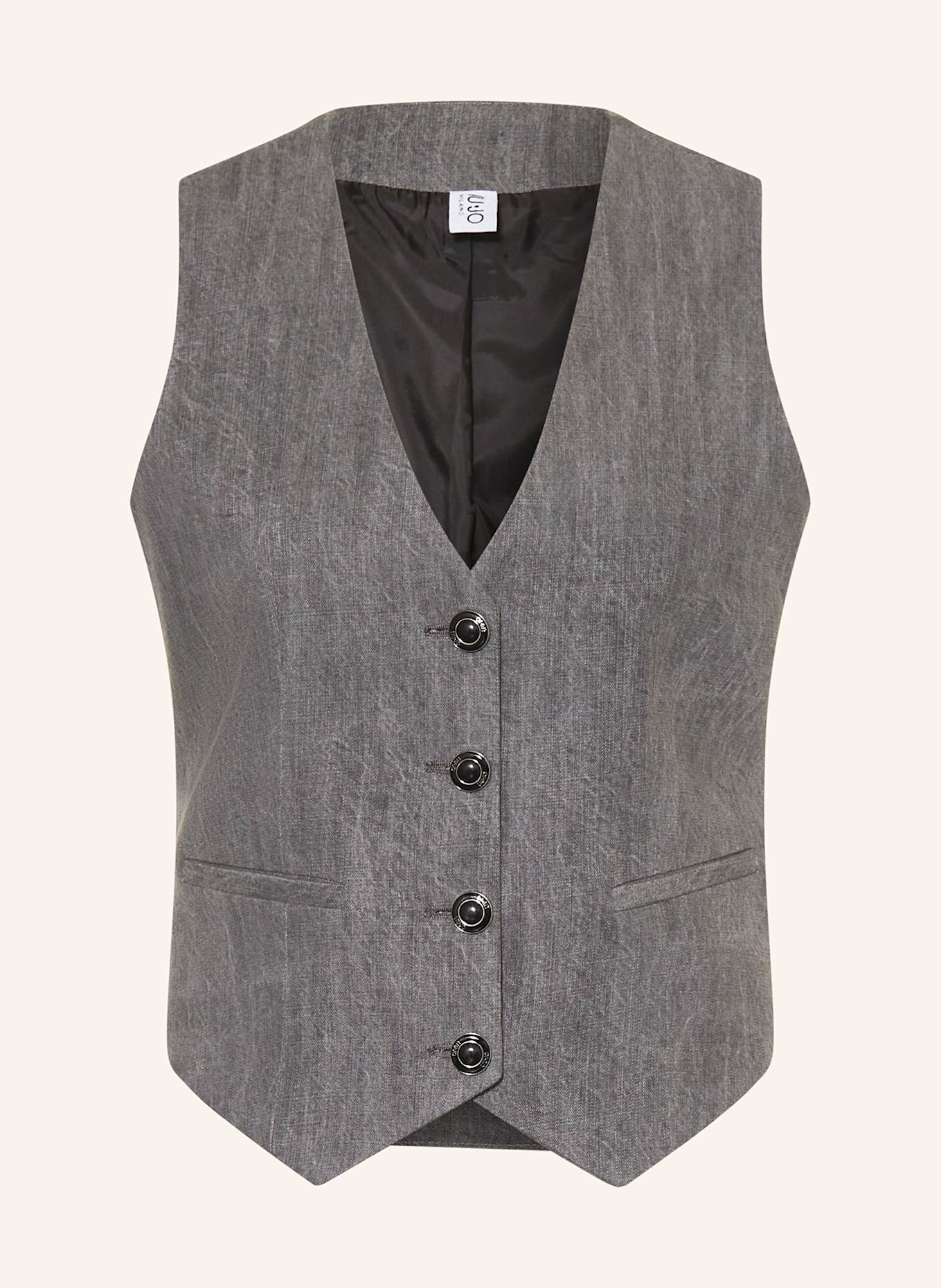 LIU JO Blazerweste: 87457 Den.Grey tailoring w