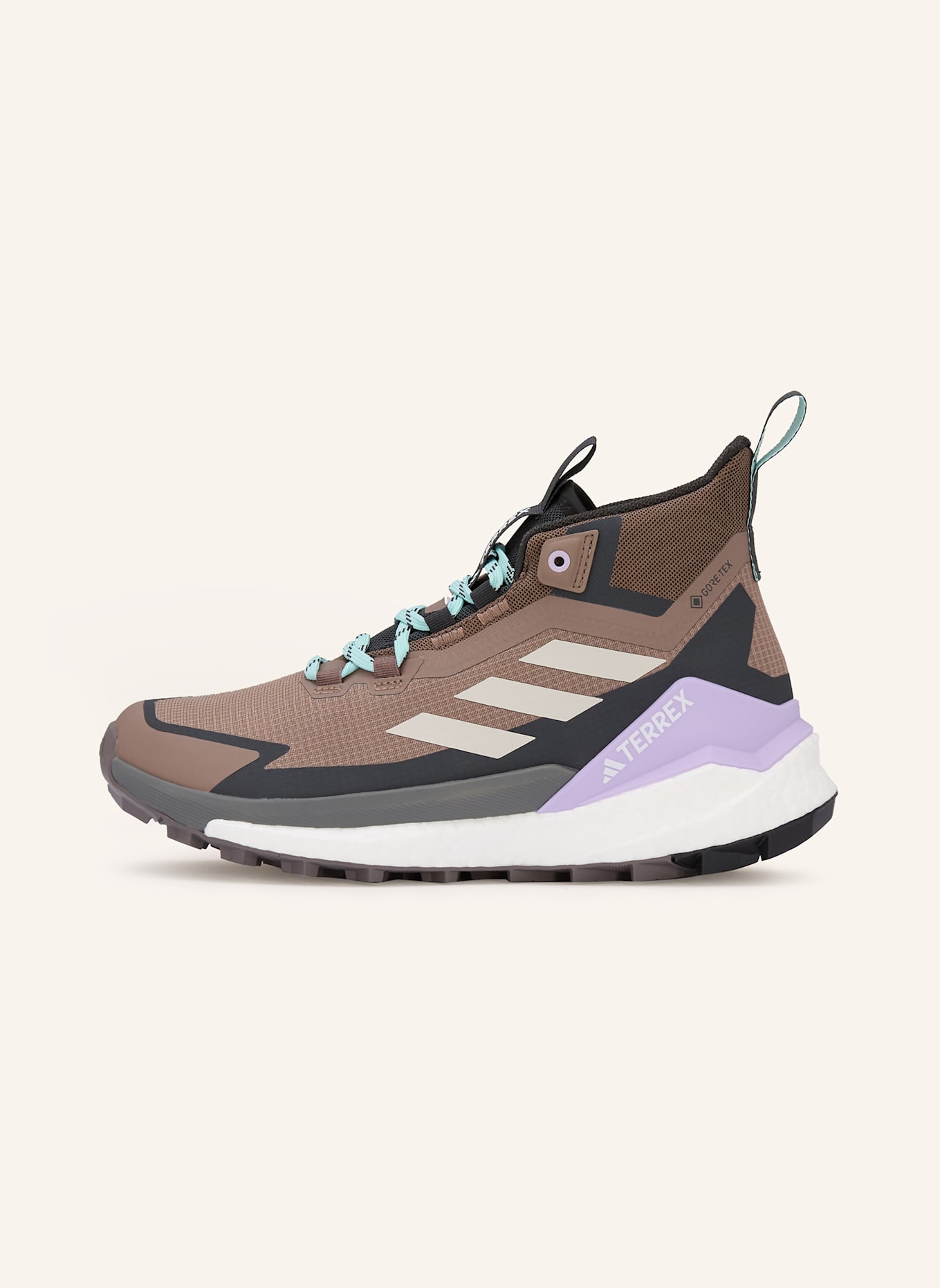adidas TERREX Wanderschuhe TERREX FREE HIKER 2 GTX: HELLBRAUN / HELLLILA