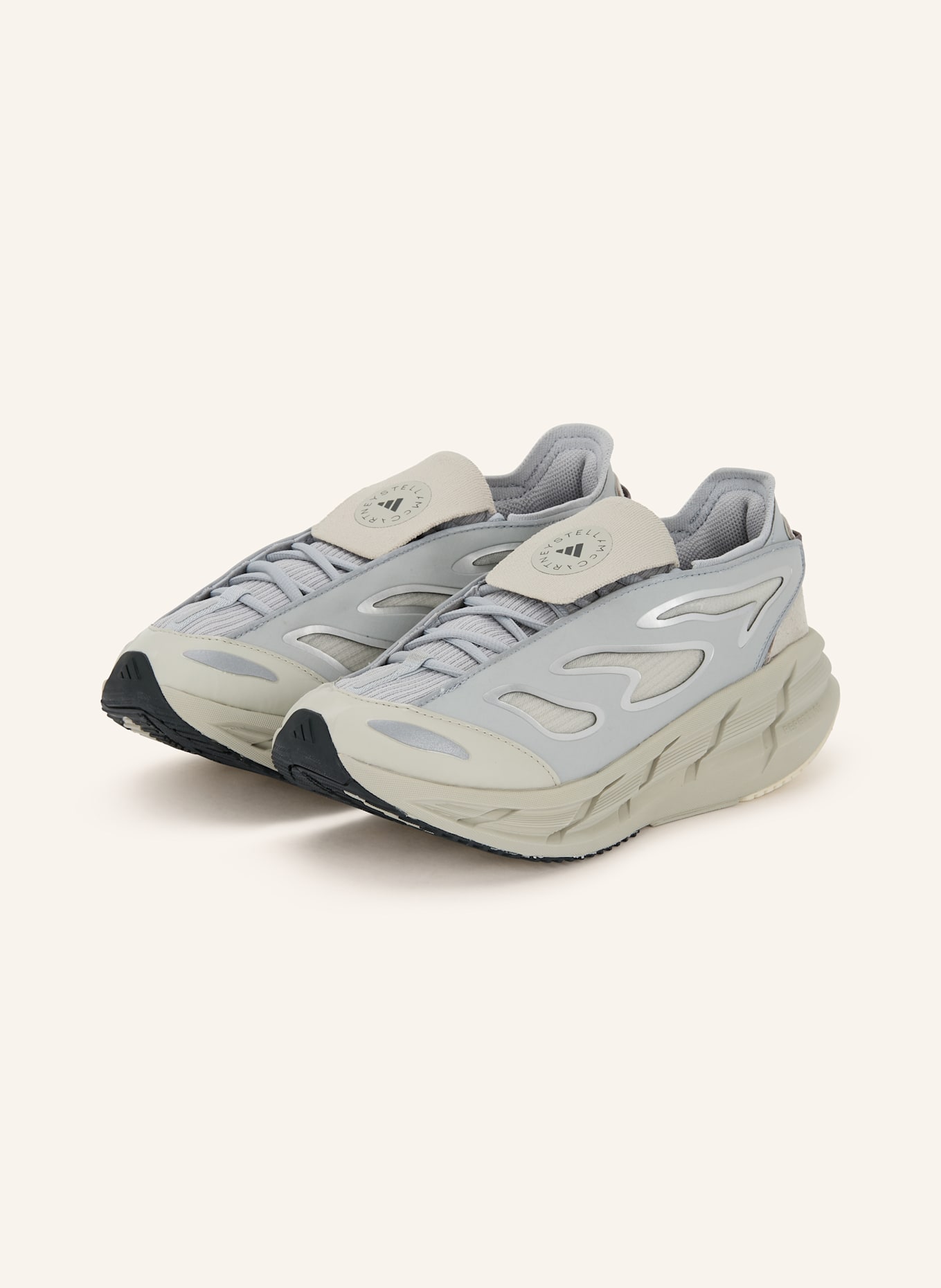 adidas by Stella McCartney Laufschuhe ASMC ADISTAR: BEIGE / HELLGRAU