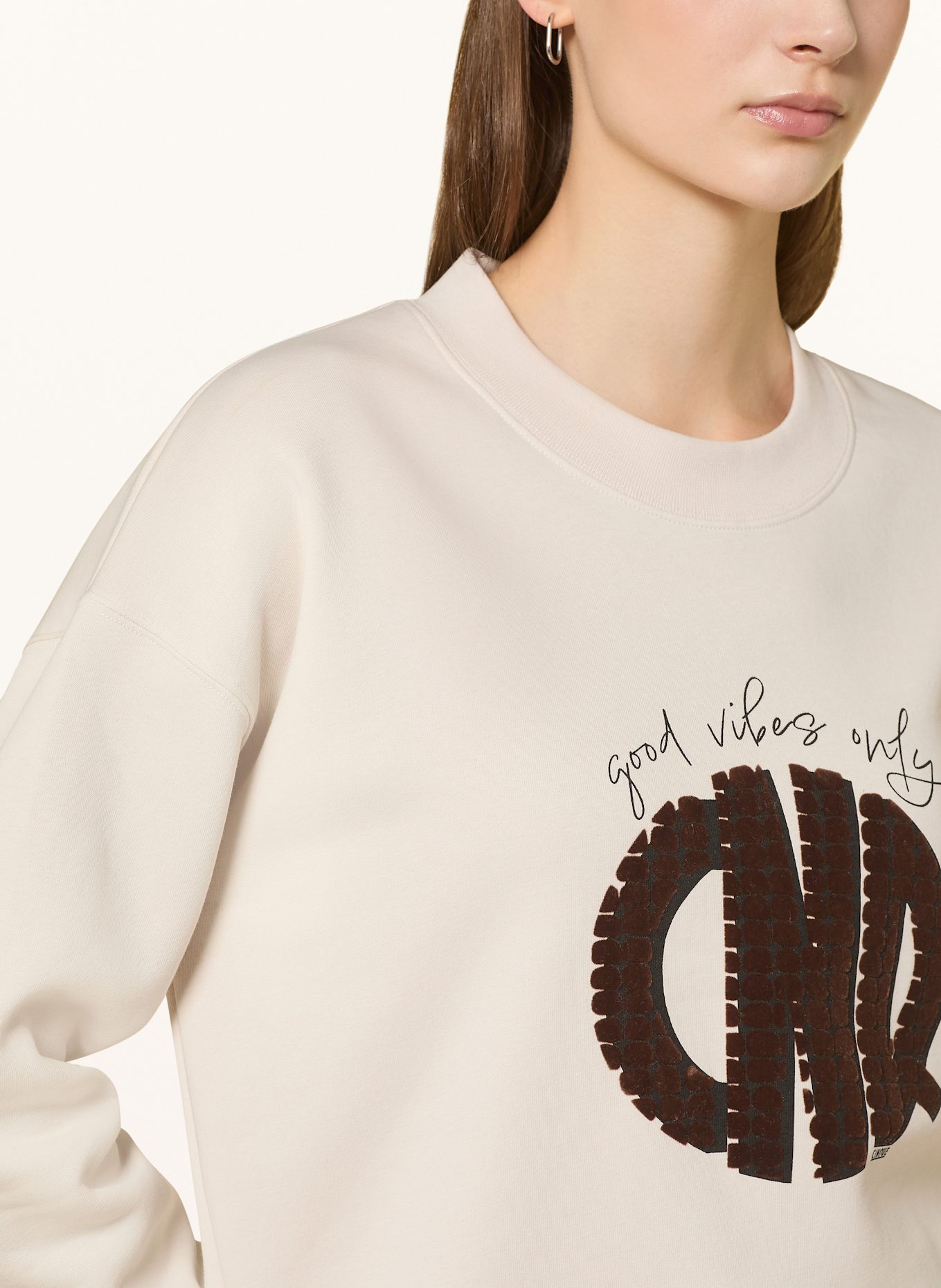 CINQUE Sweatshirt CIESTATA: CREME