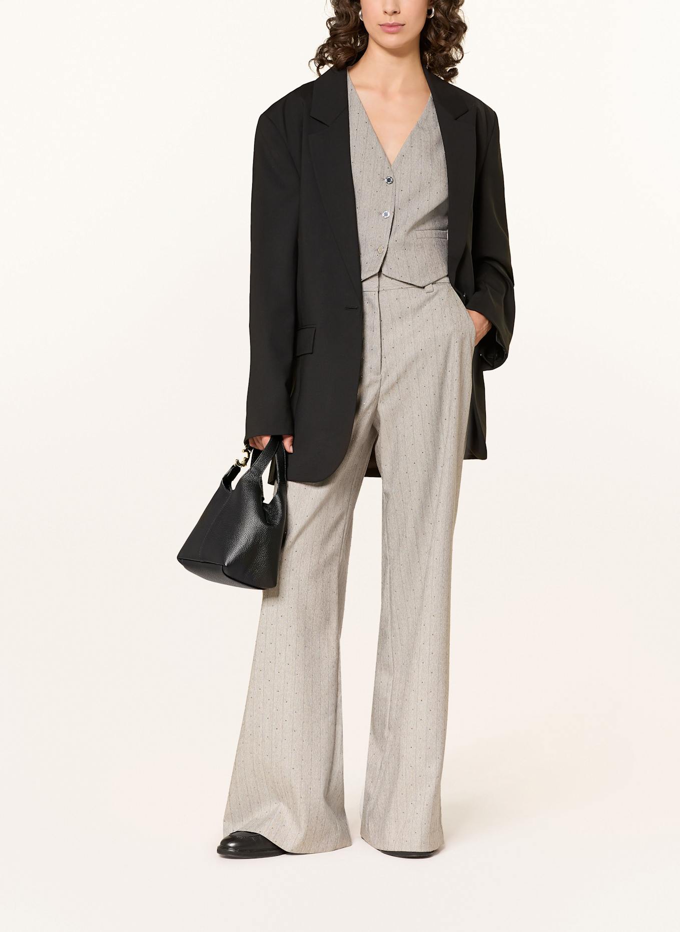 COCCINELLE Handtasche mit Pouch: SCHWARZ