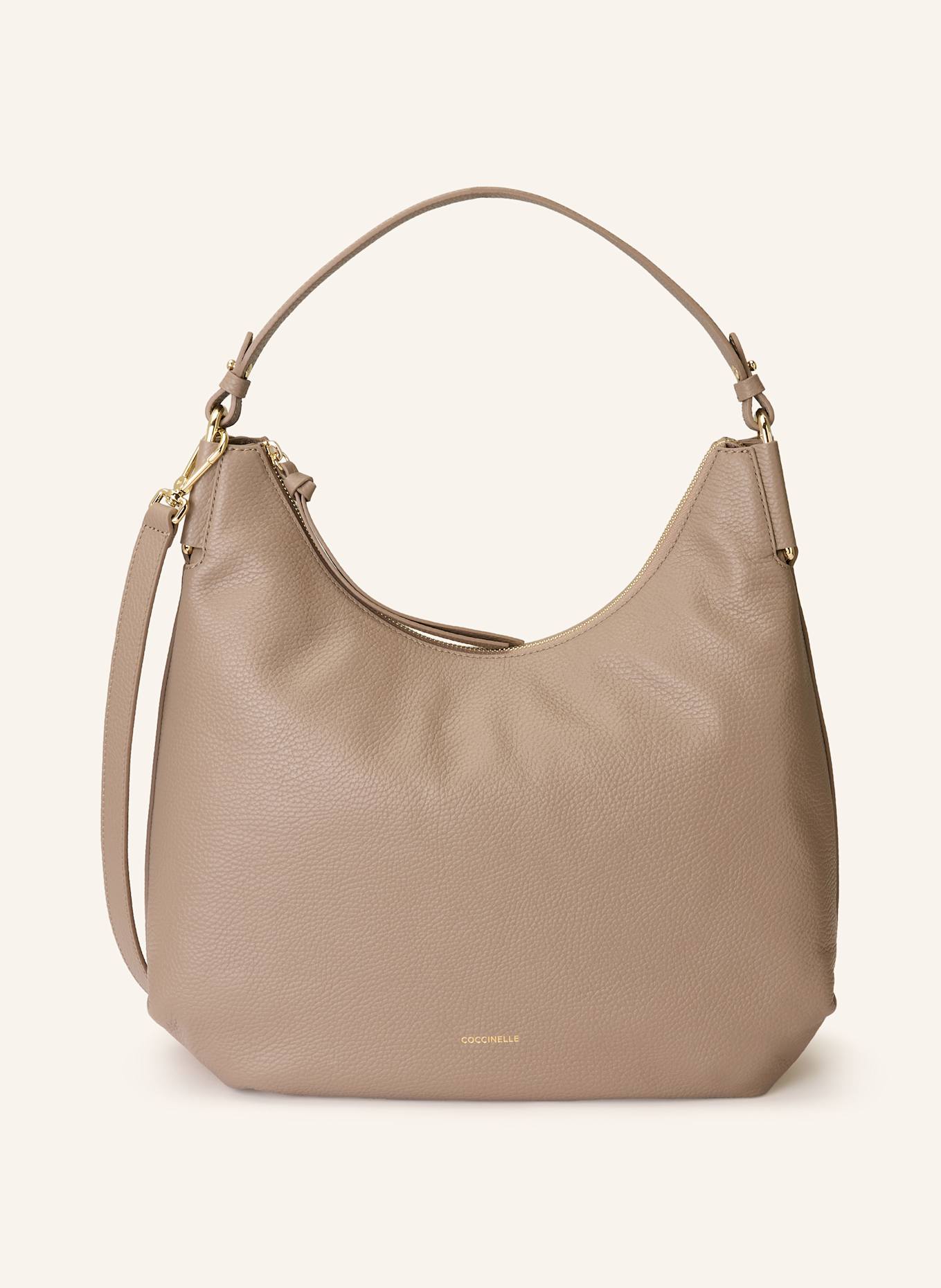 COCCINELLE Beuteltasche: BEIGE