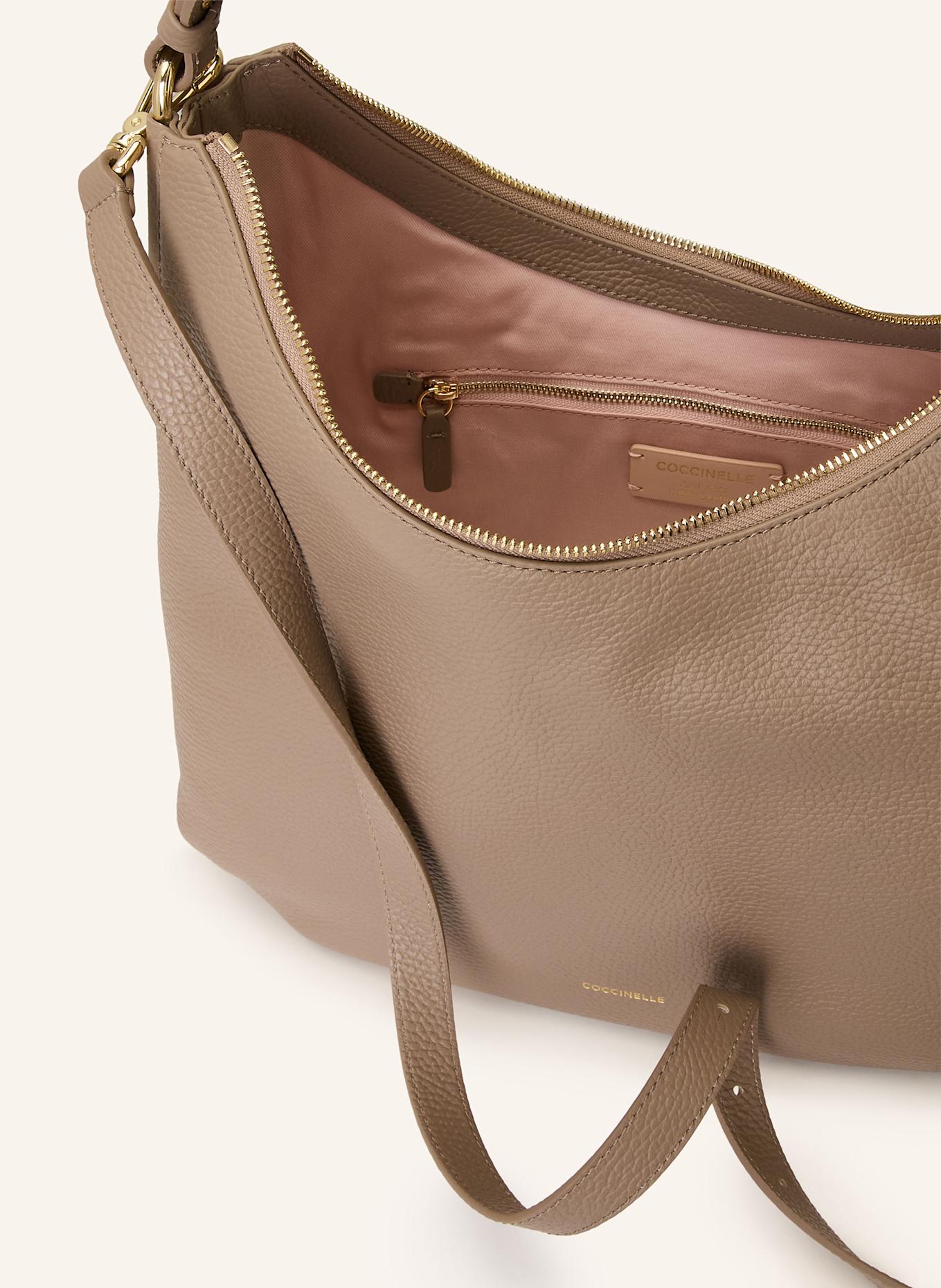 COCCINELLE Beuteltasche: BEIGE