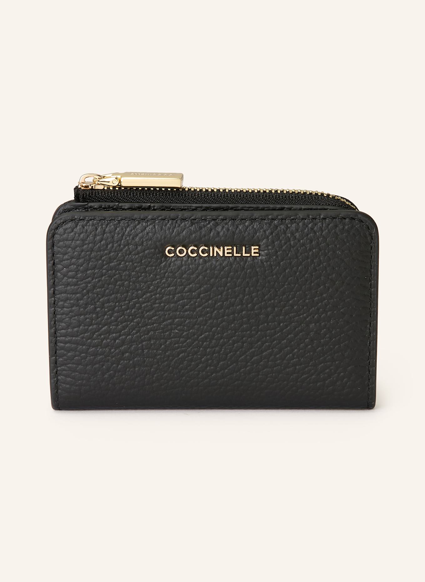 COCCINELLE Geldbörse: SCHWARZ