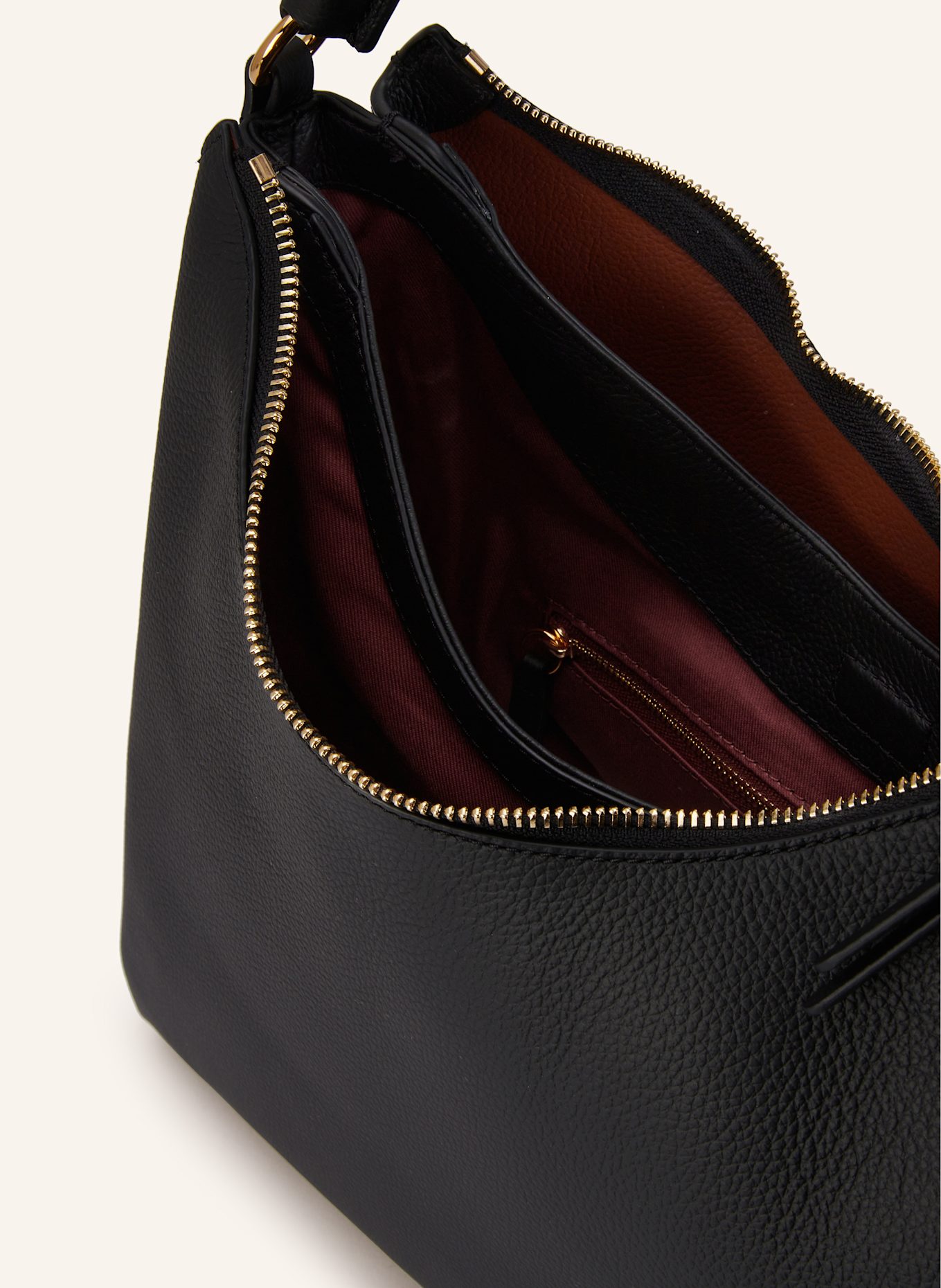 COCCINELLE Beuteltasche: SCHWARZ