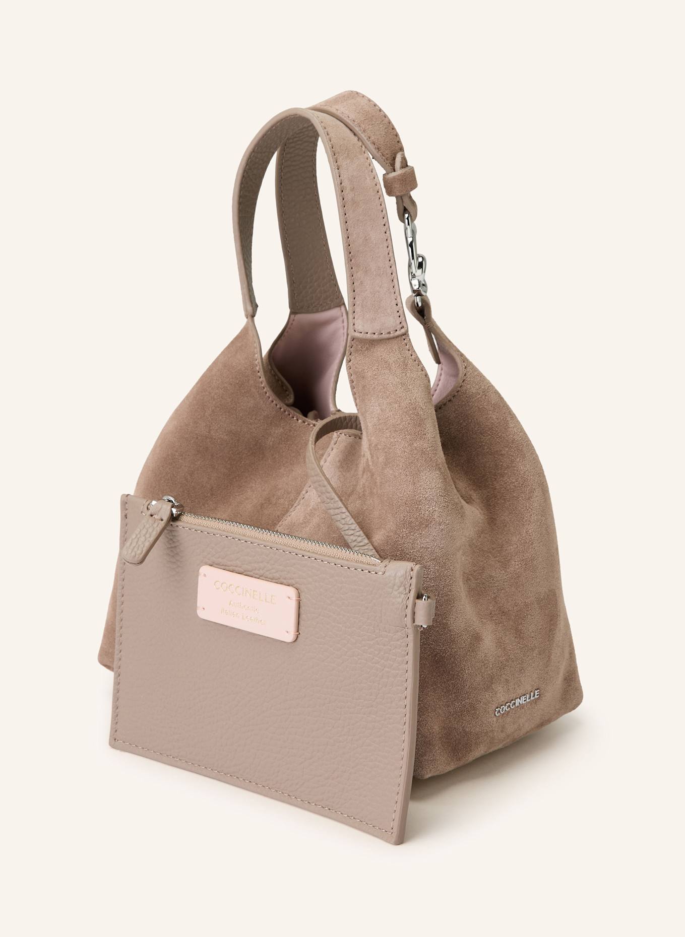 COCCINELLE Handbag with pouch: BEIGE