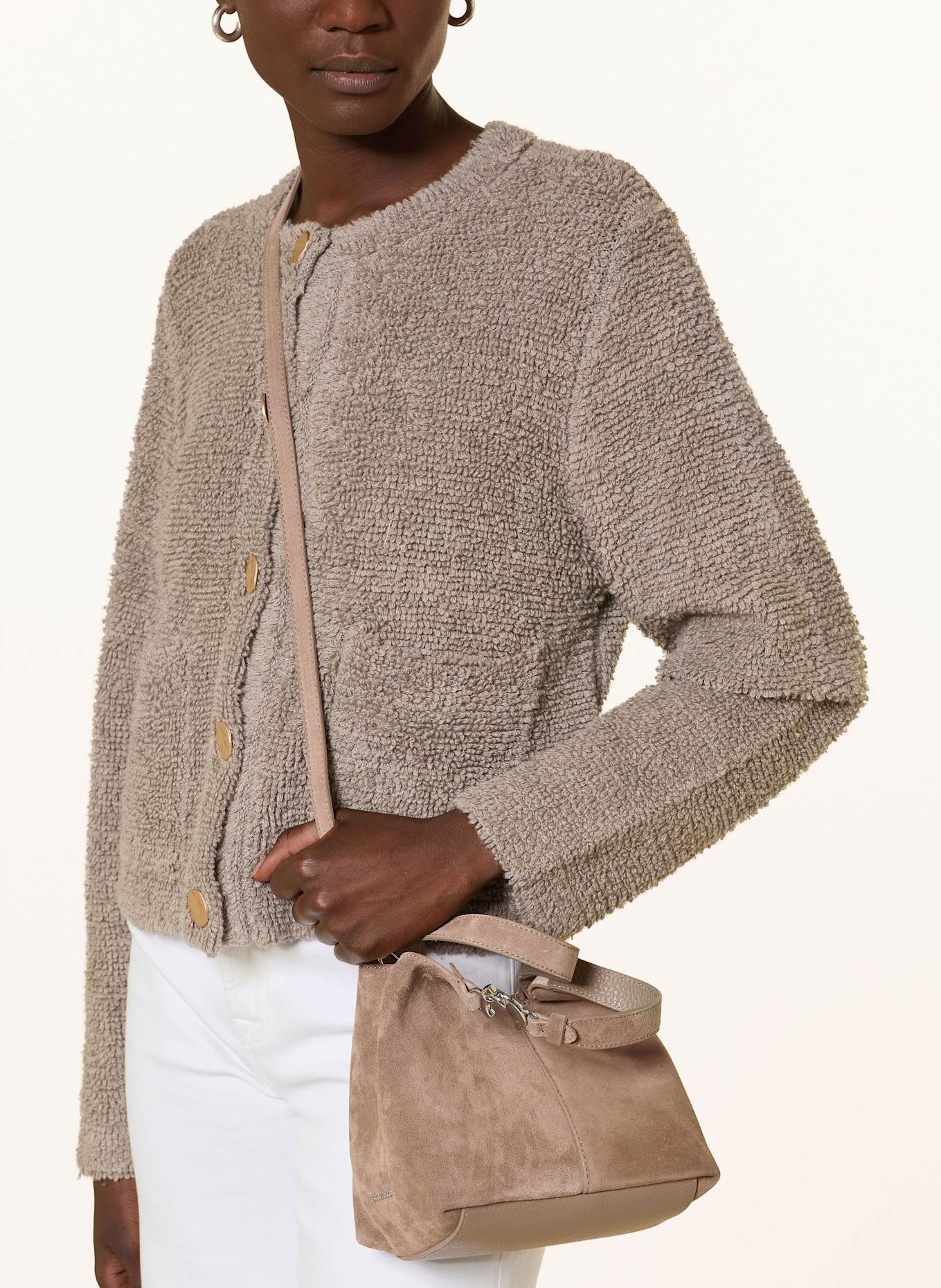 COCCINELLE Handbag with pouch: BEIGE