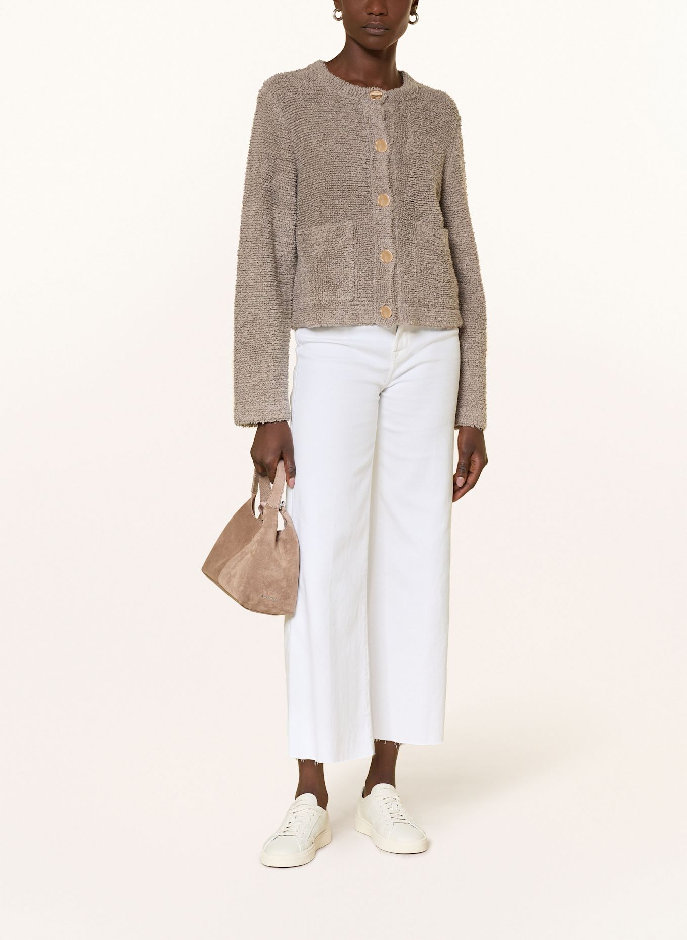 COCCINELLE Handbag with pouch: BEIGE