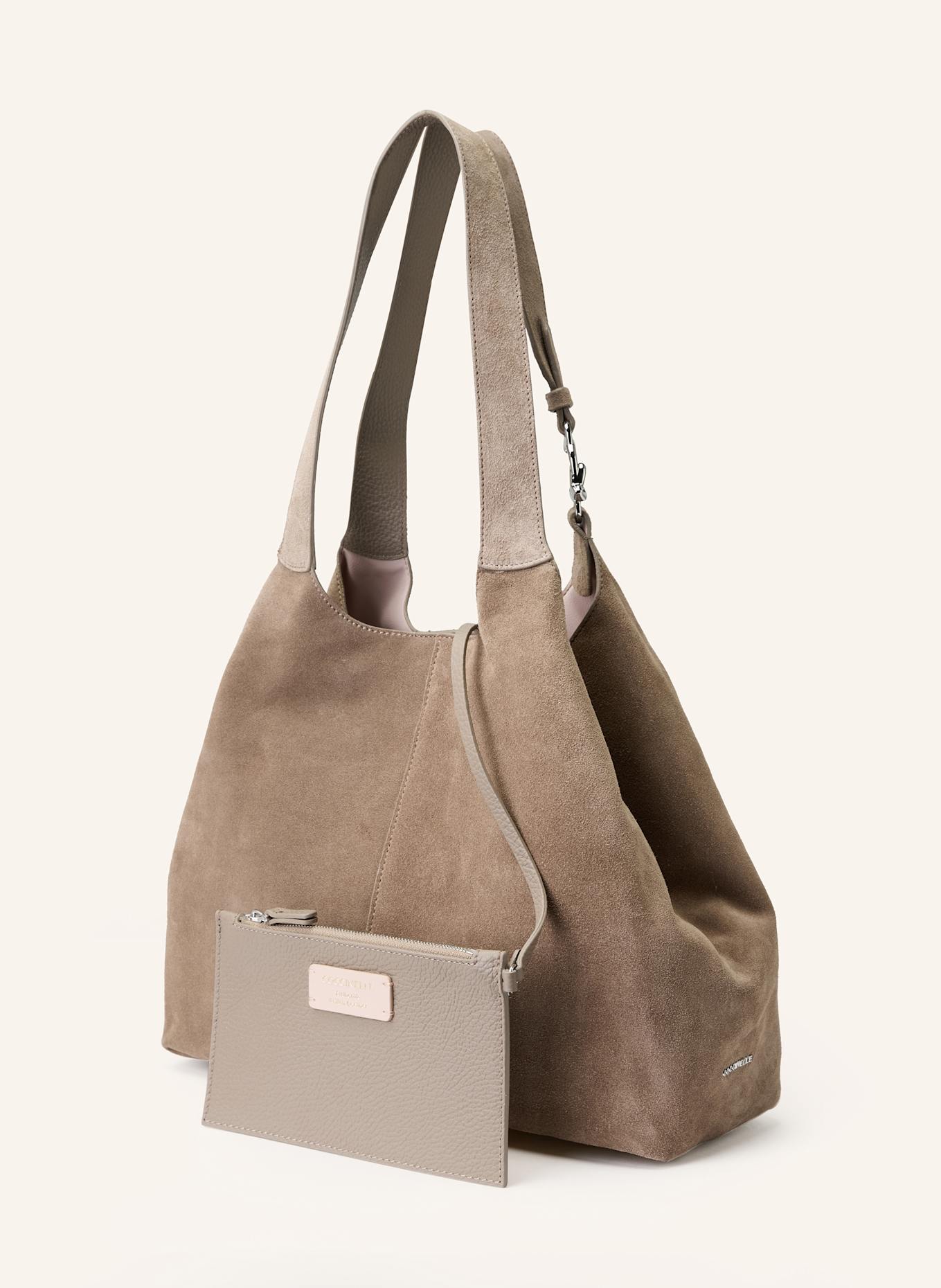COCCINELLE Hobo-tas met etui: BEIGE