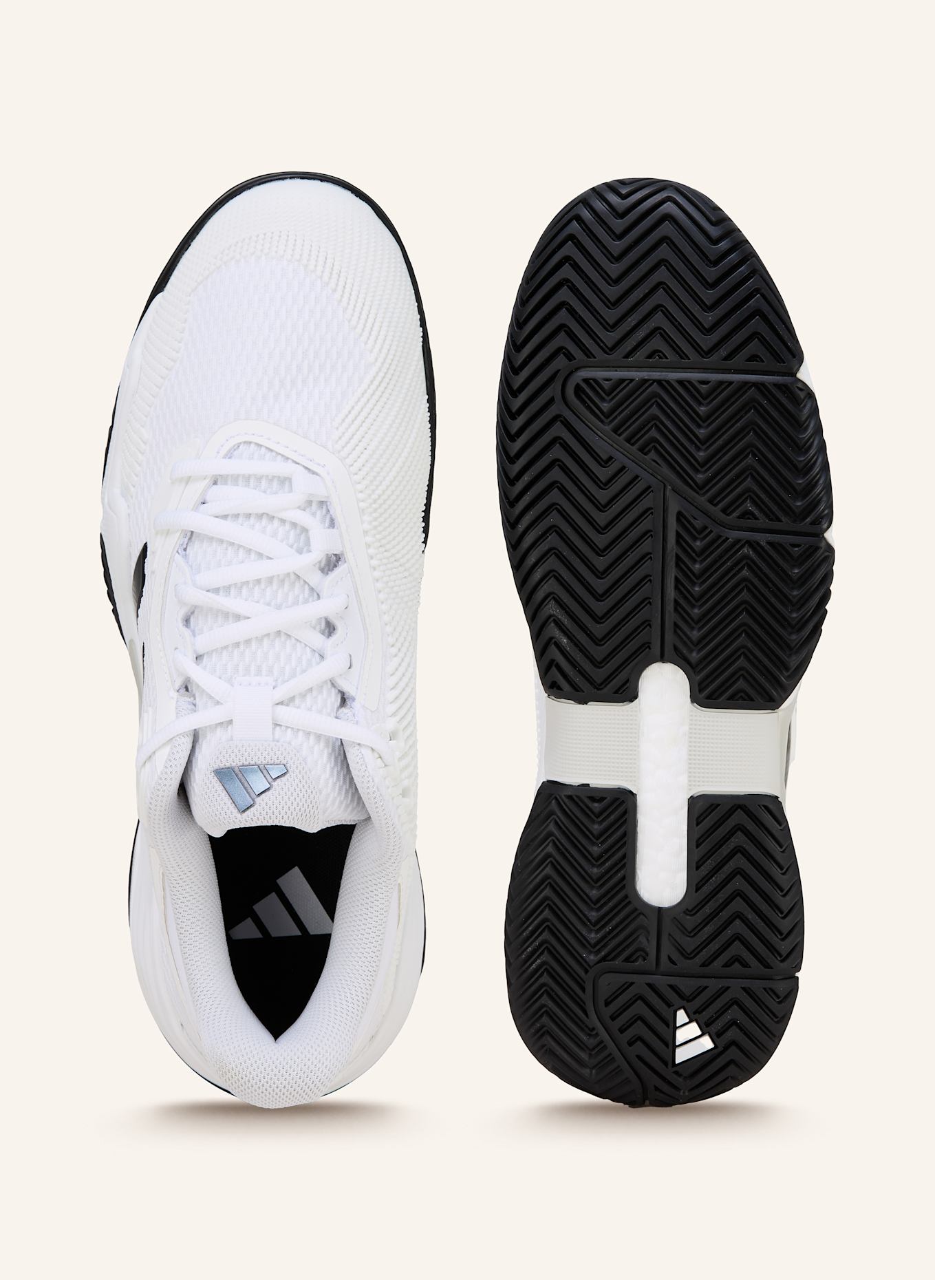 adidas Tenisové boty SOLEMATCH CONTROL 2: BÍLÁ/ ČERNÁ