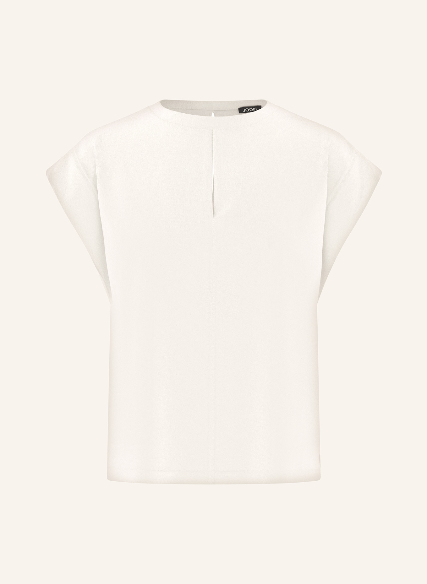JOOP! Blusenshirt BEATA mit Cut-out: ECRU