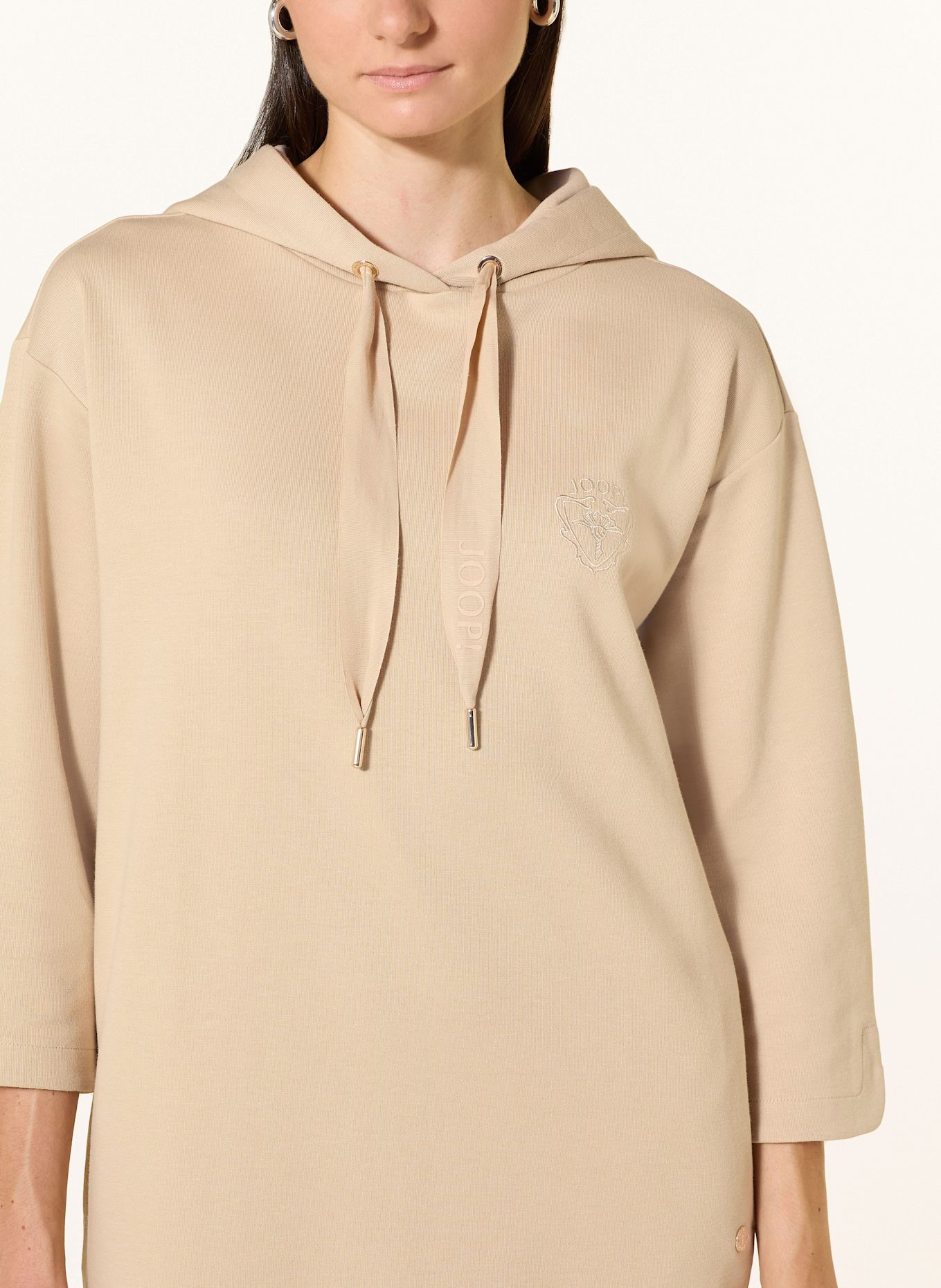 JOOP! Hoodie-Kleid TAMEKA: BEIGE
