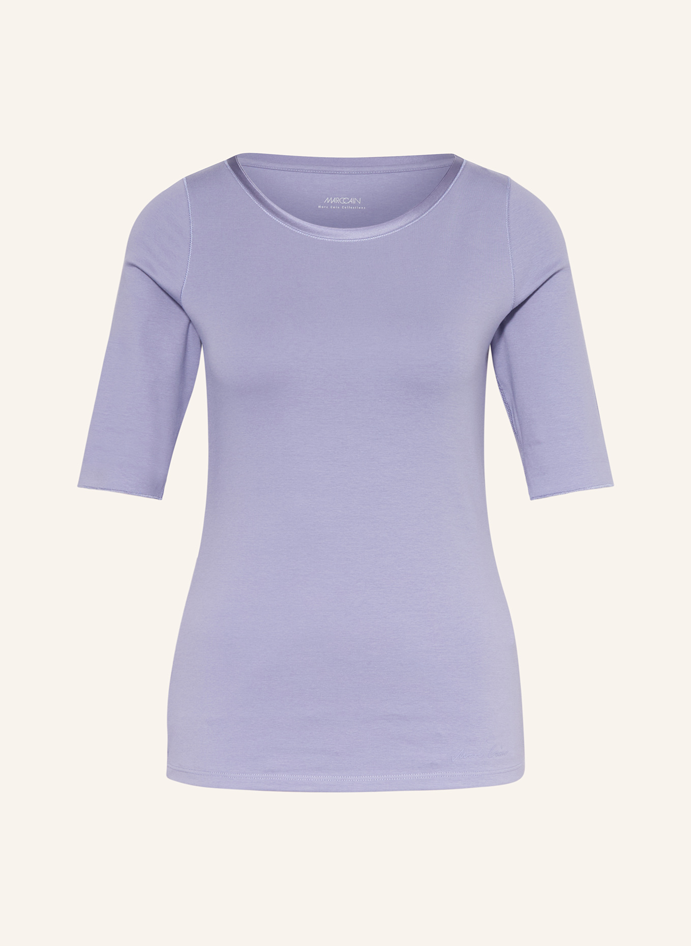 MARC CAIN Shirt mit 3/4-Arm: HELLLILA