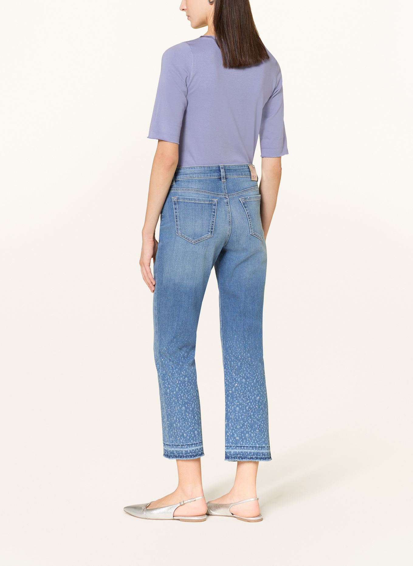MARC CAIN Shirt mit 3/4-Arm: HELLLILA