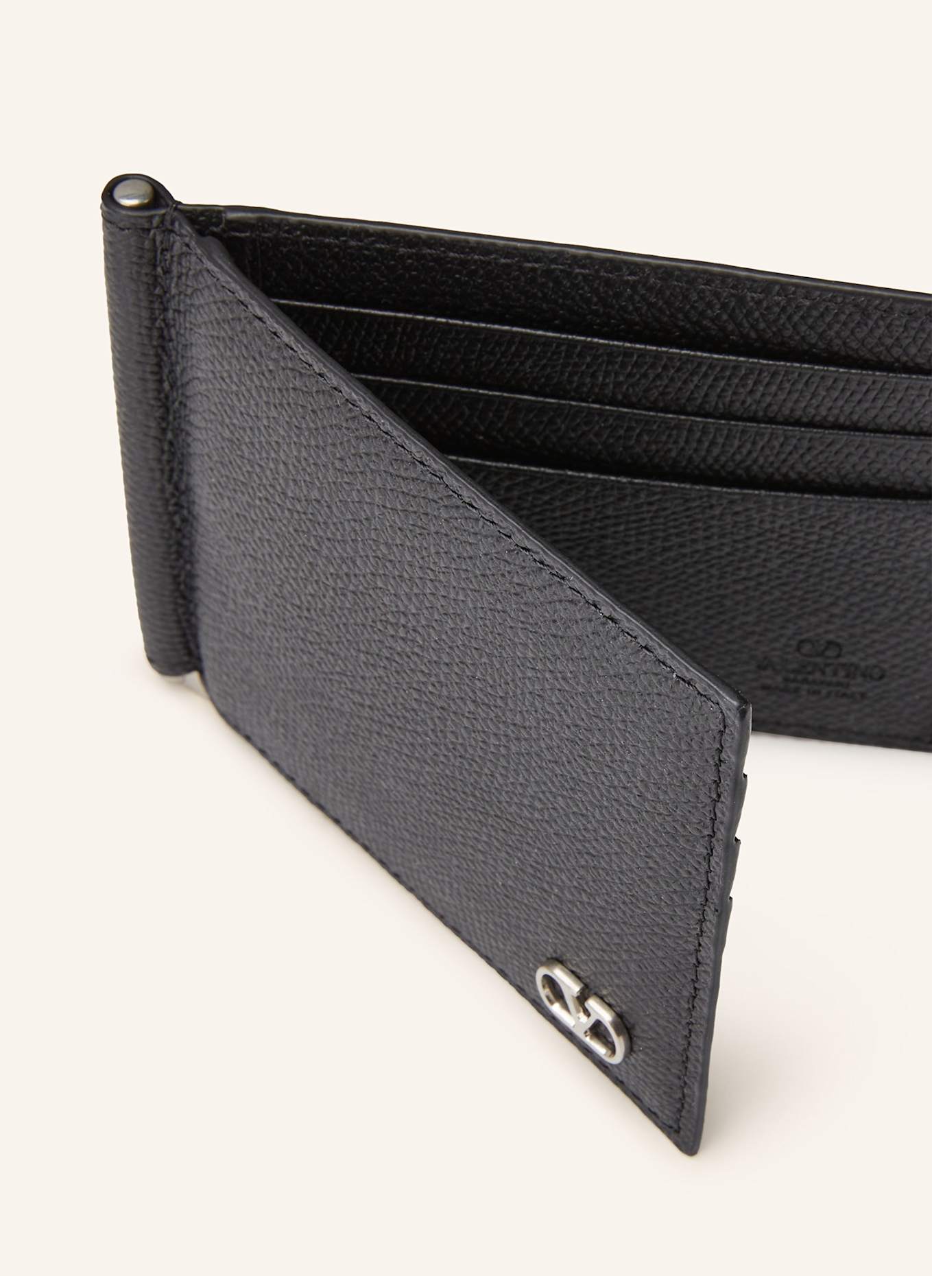 VALENTINO GARAVANI Geldbörse VLOGO SIGNATURE: SCHWARZ